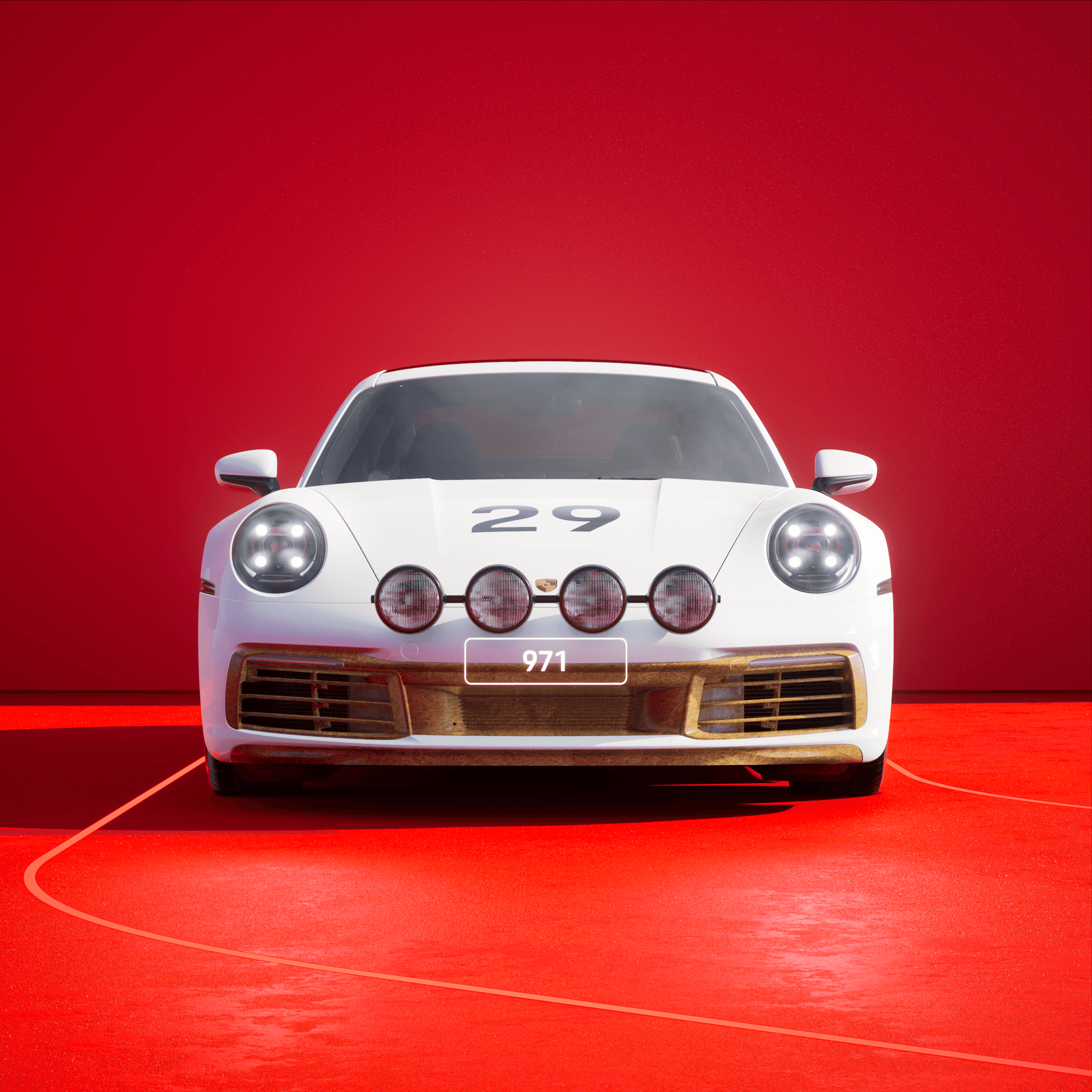 The PORSCHΞ 911 971 image in phase