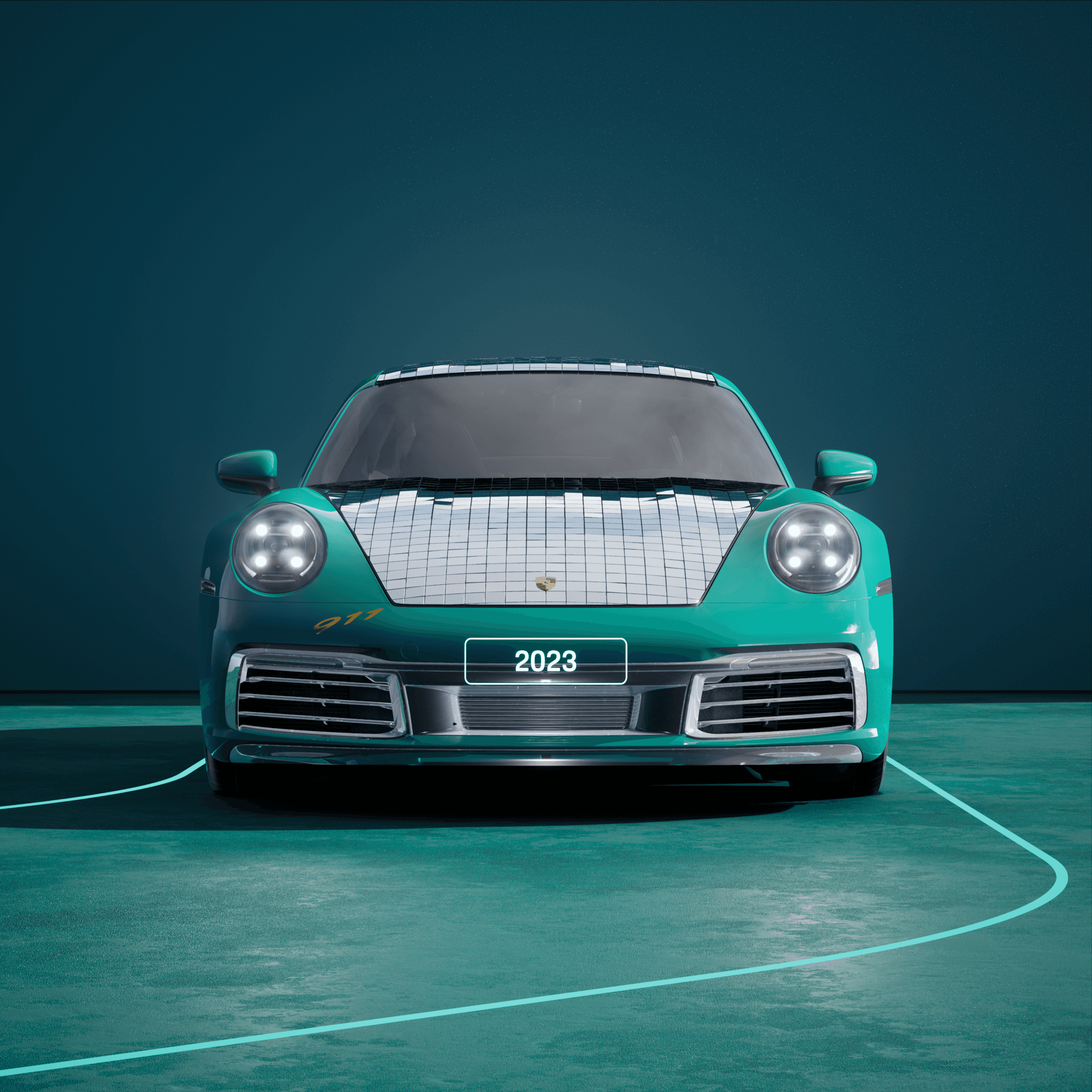 The PORSCHΞ 911 2023 image in phase
