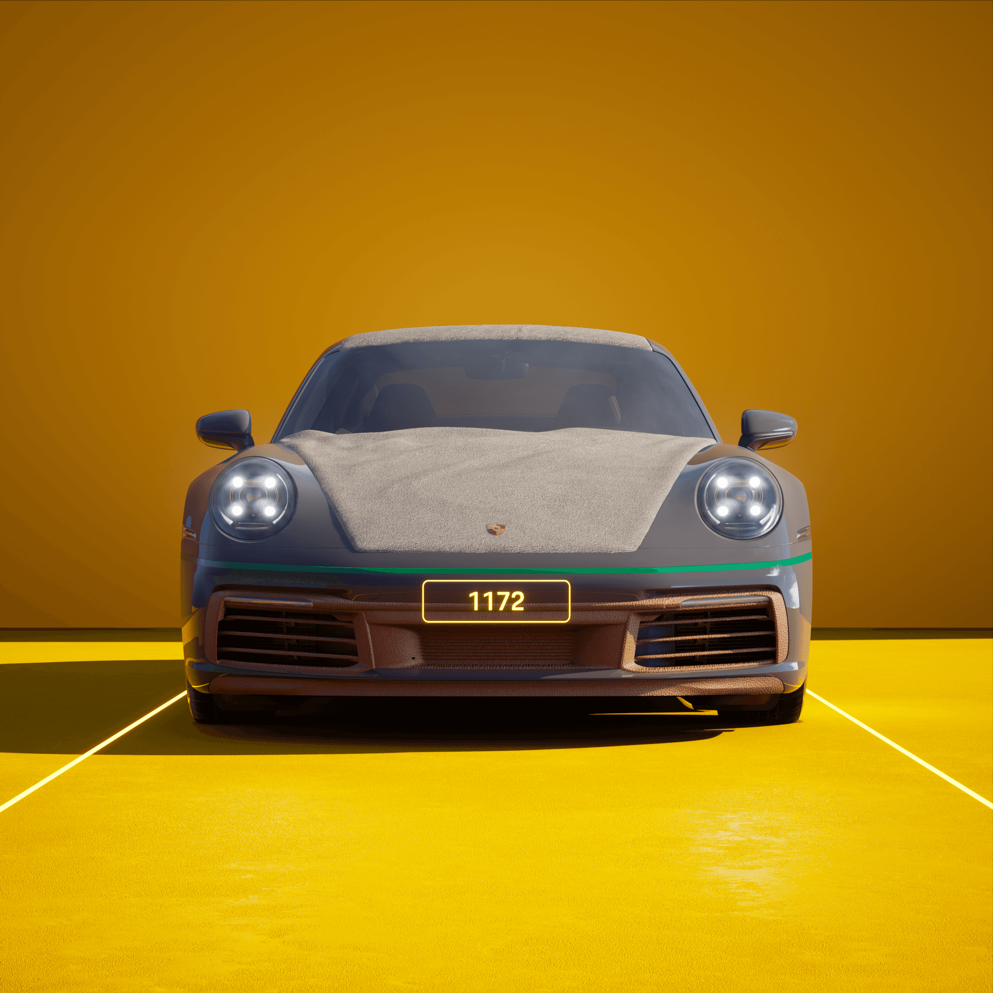The PORSCHΞ 911 1172 image in phase