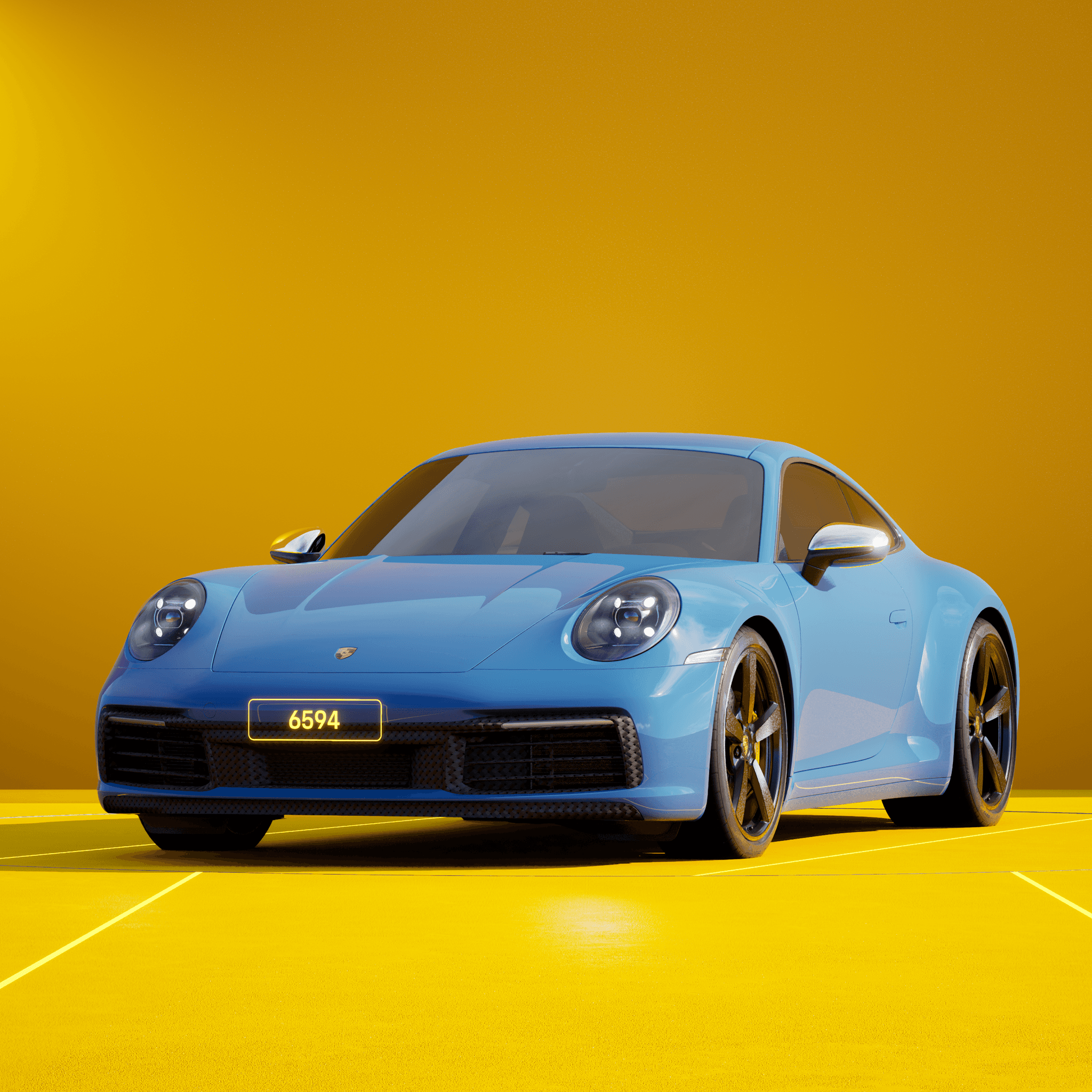 The PORSCHΞ 911 6594 image in phase