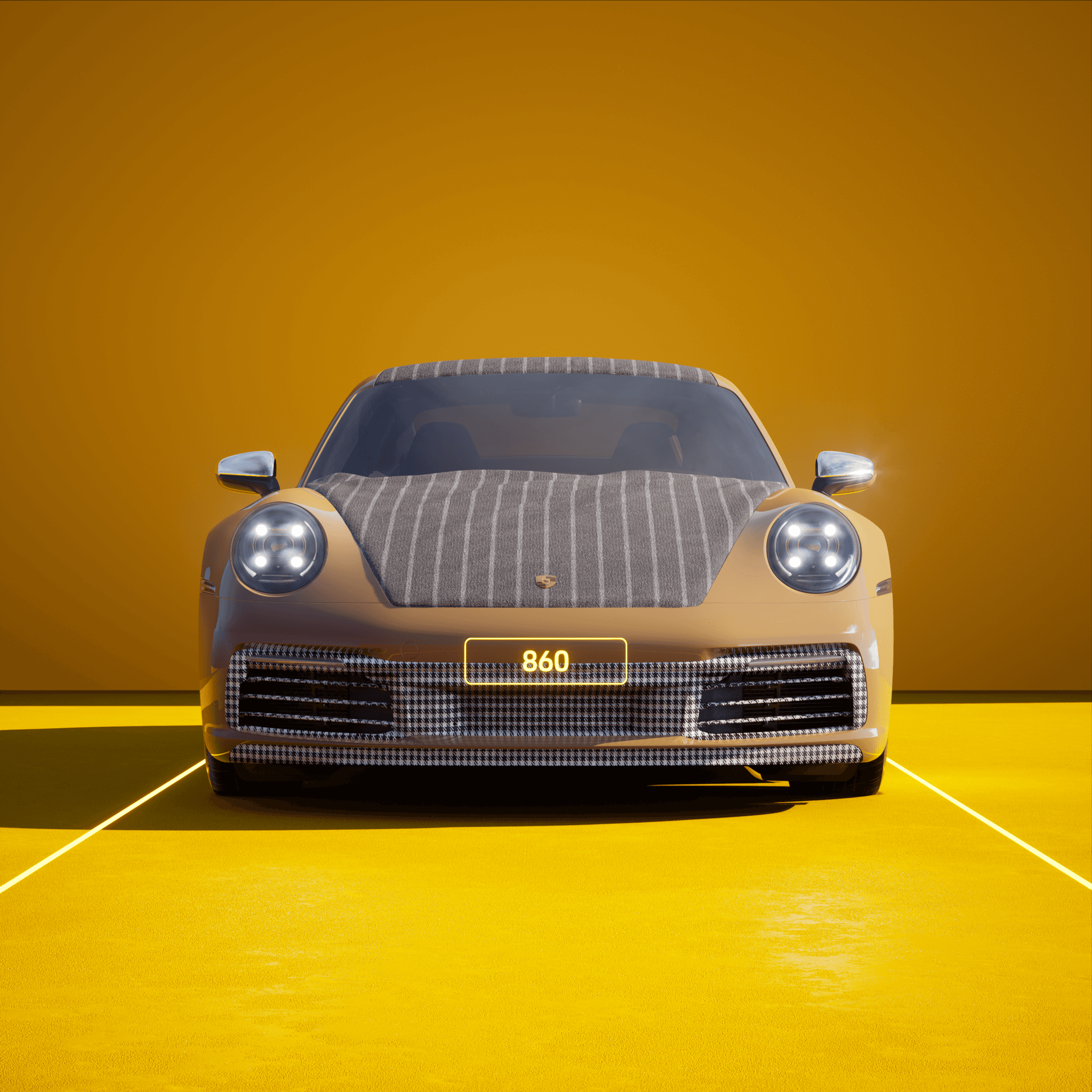 The PORSCHΞ 911 860 image in phase