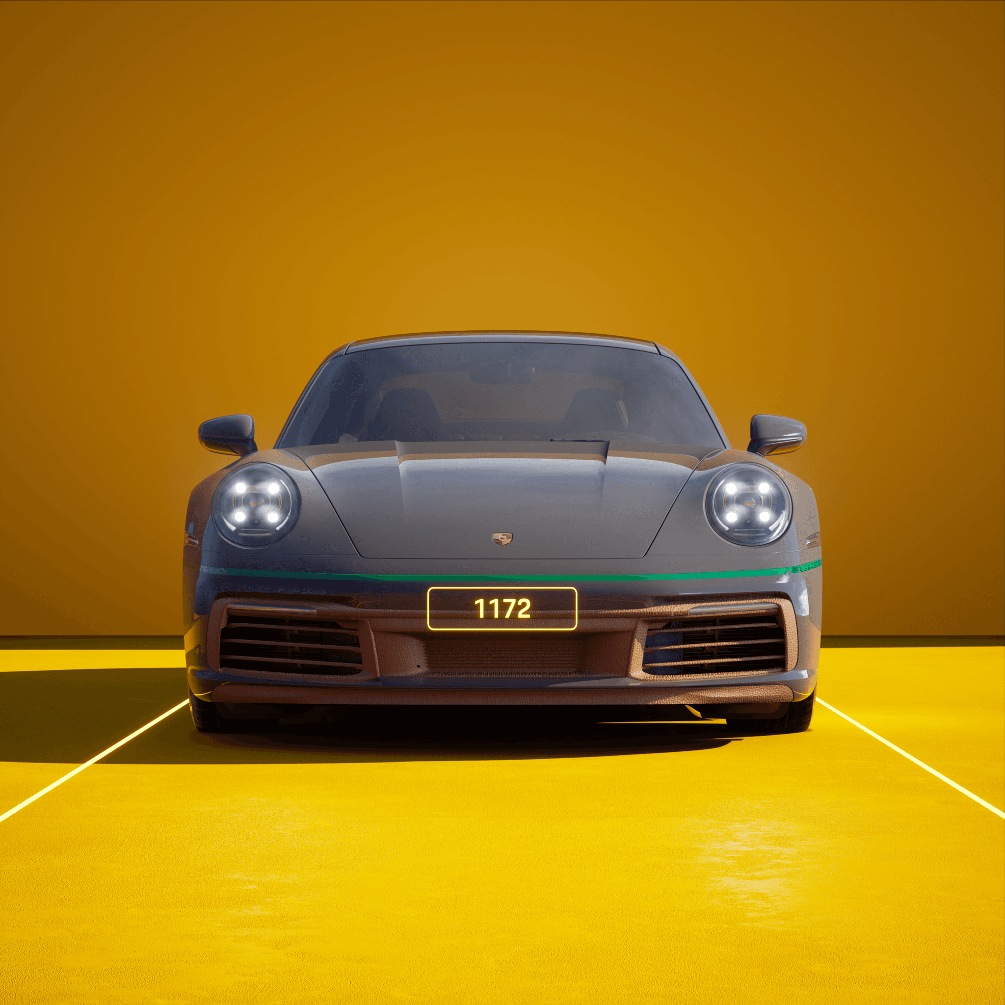 The PORSCHΞ 911 1172 image in phase
