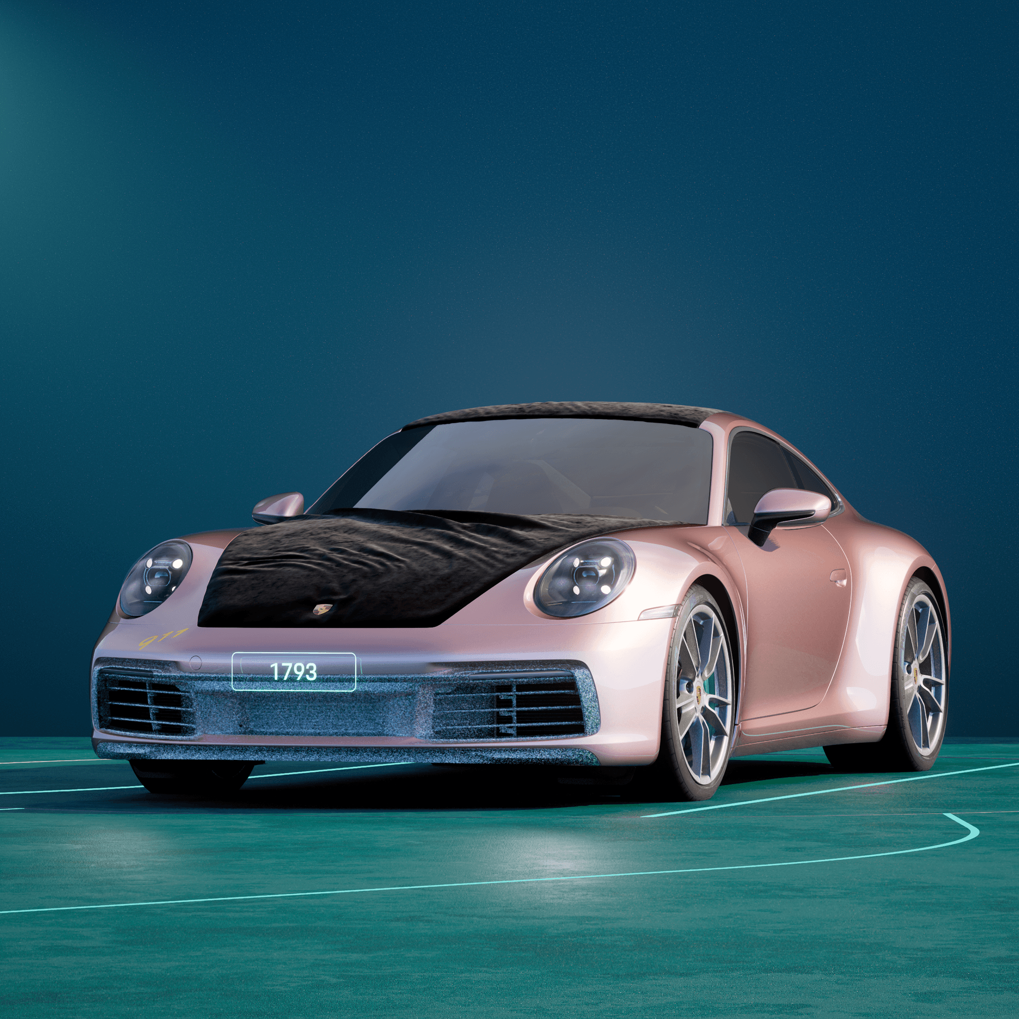 The PORSCHΞ 911 1793 image in phase