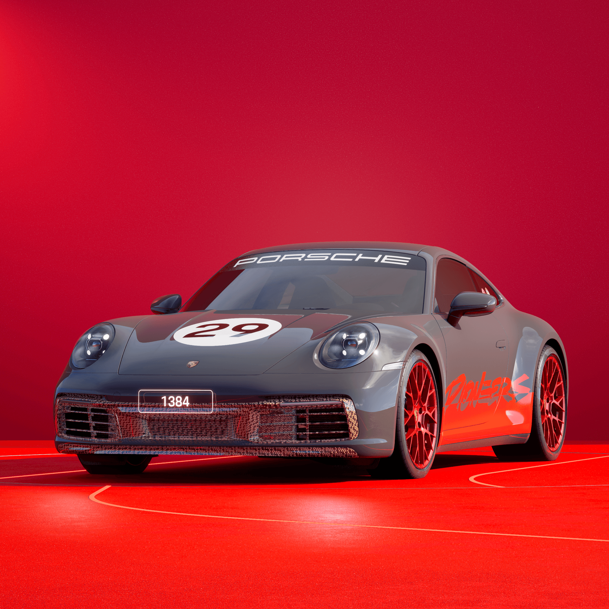 The PORSCHΞ 911 1384 image in phase