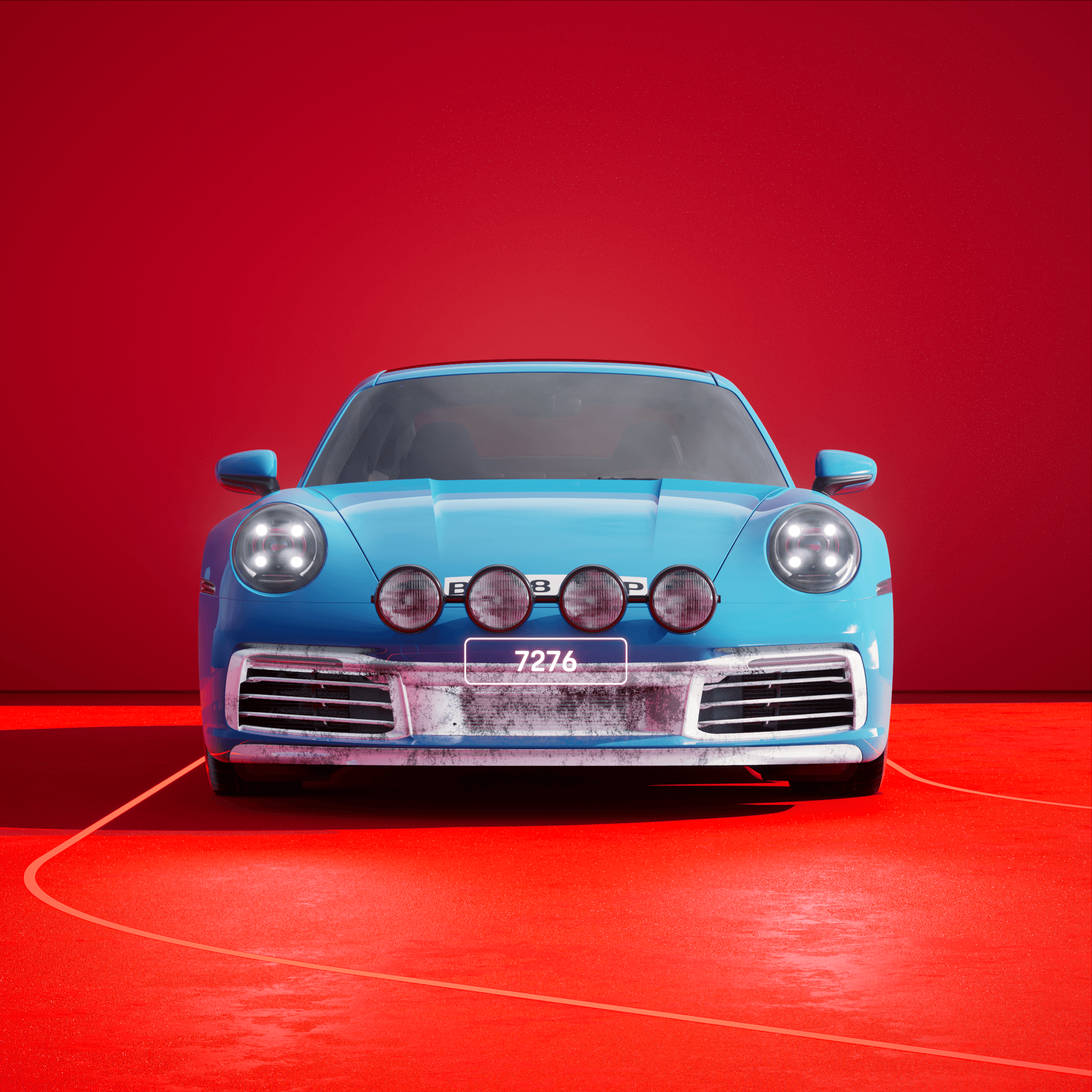 The PORSCHΞ 911 7276 image in phase