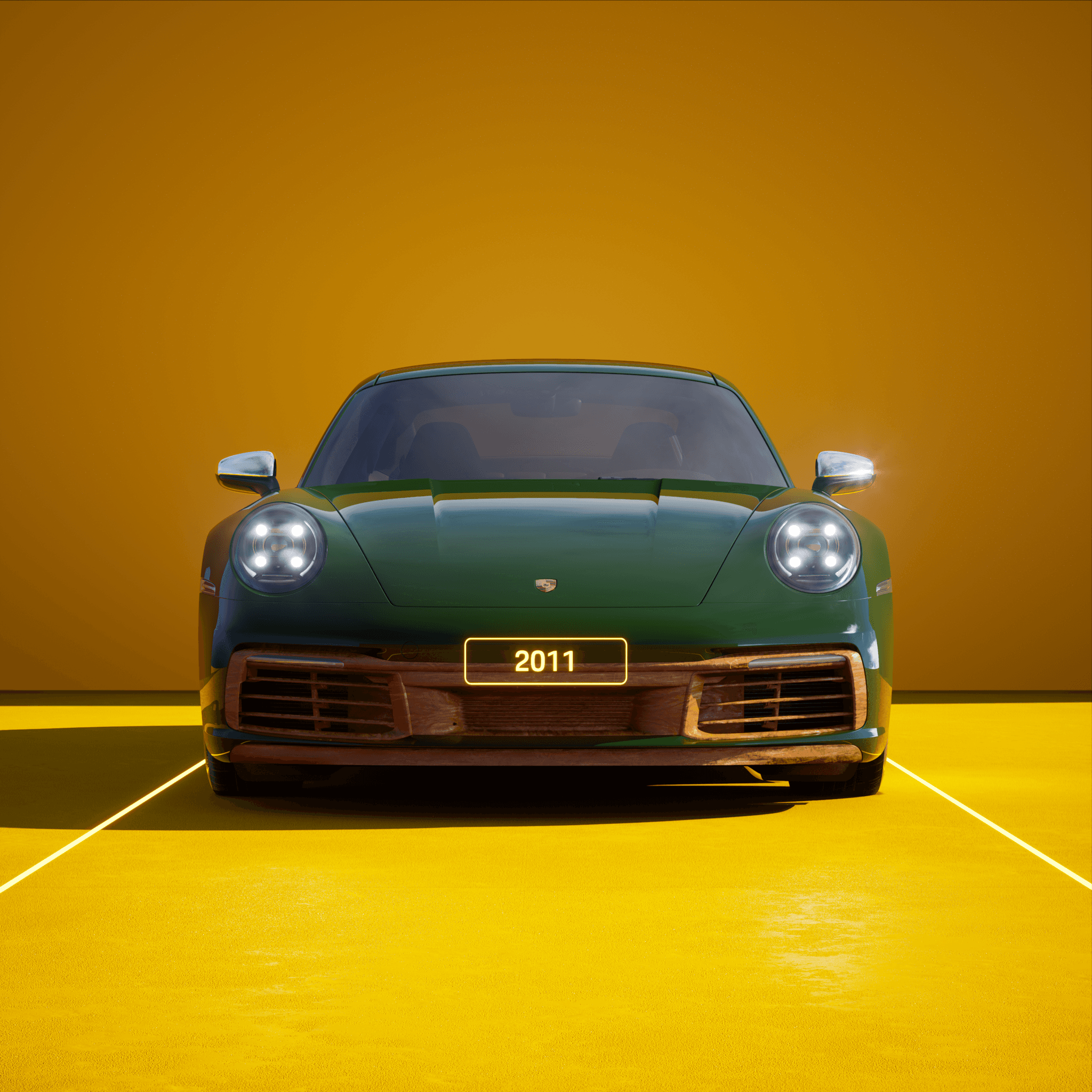 The PORSCHΞ 911 2011 image in phase