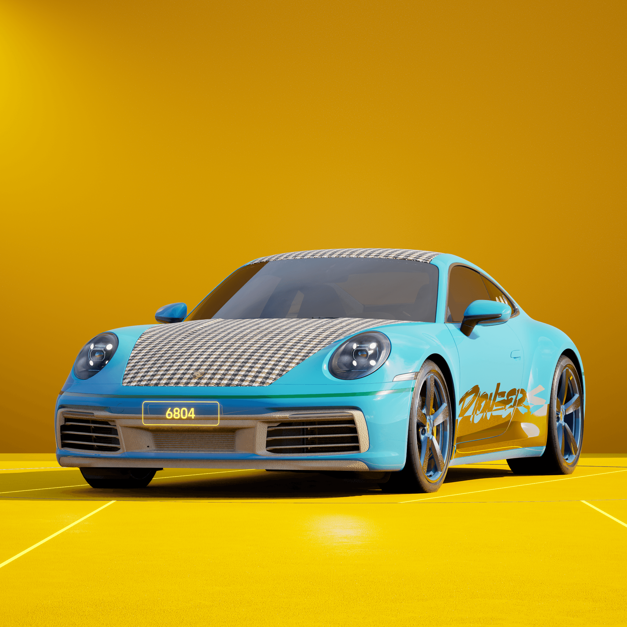 The PORSCHΞ 911 6804 image in phase