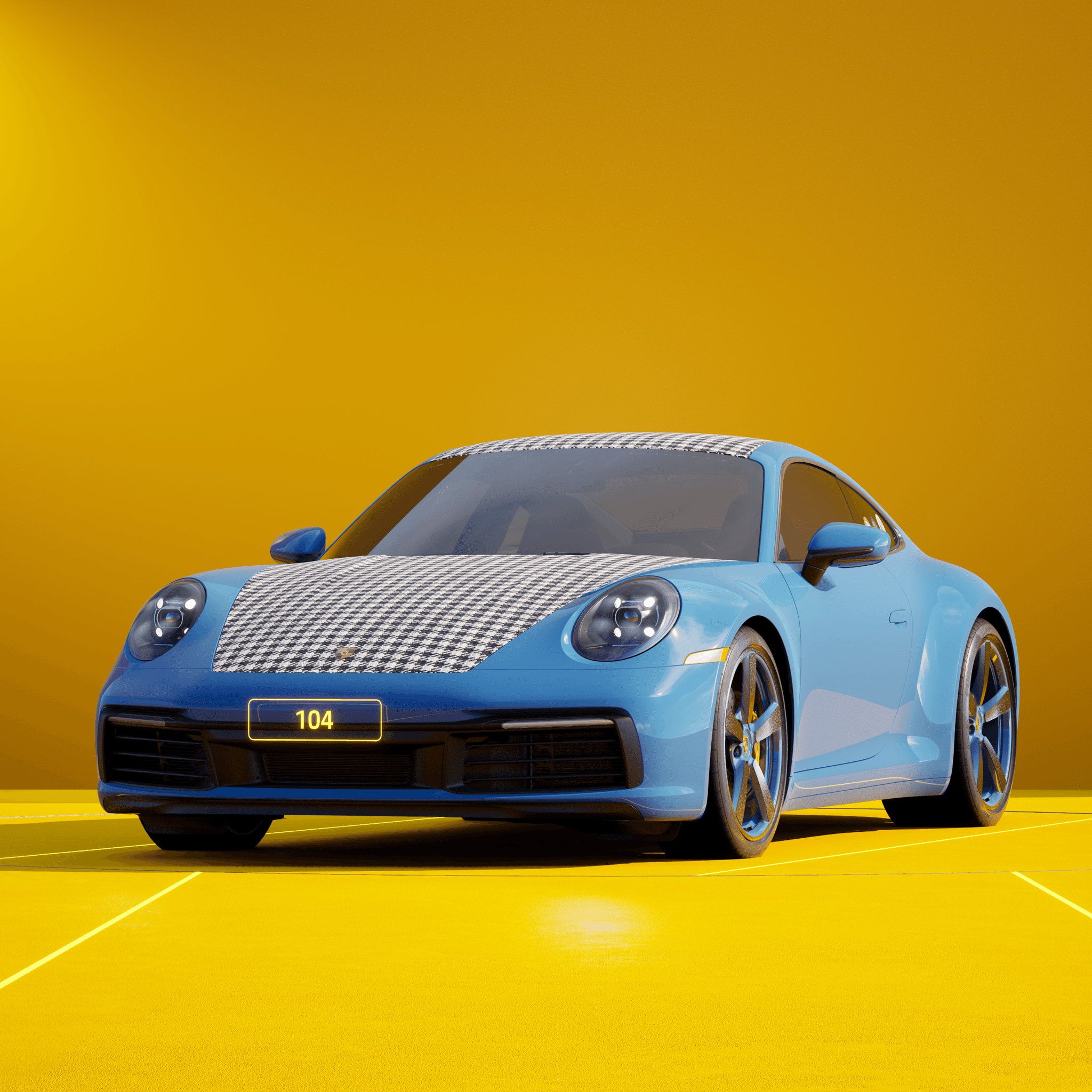 The PORSCHΞ 911 104 image in phase