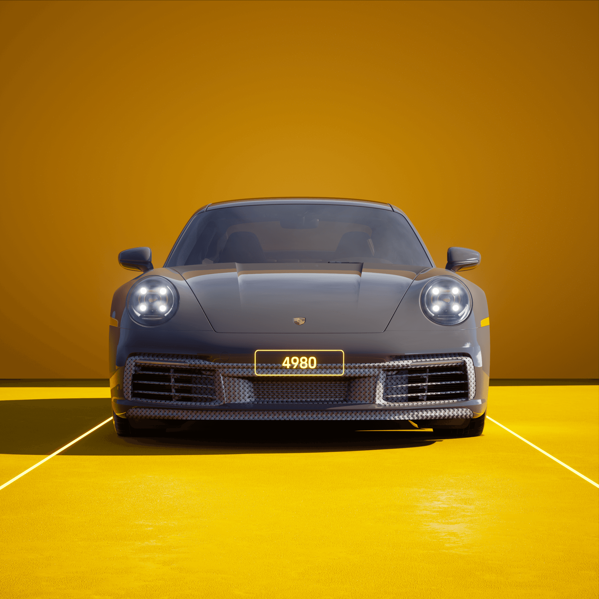 The PORSCHΞ 911 4980 image in phase