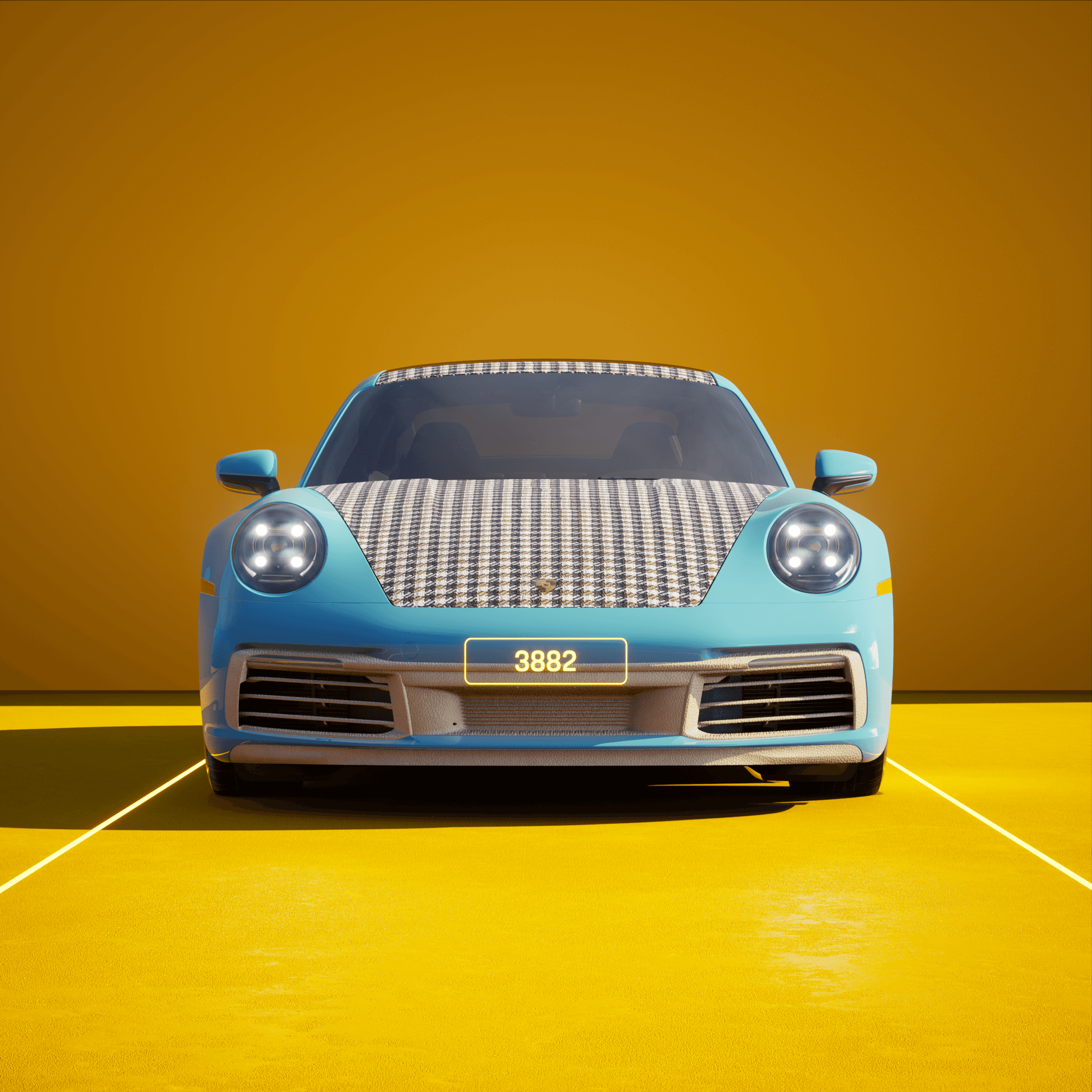 The PORSCHΞ 911 3882 image in phase
