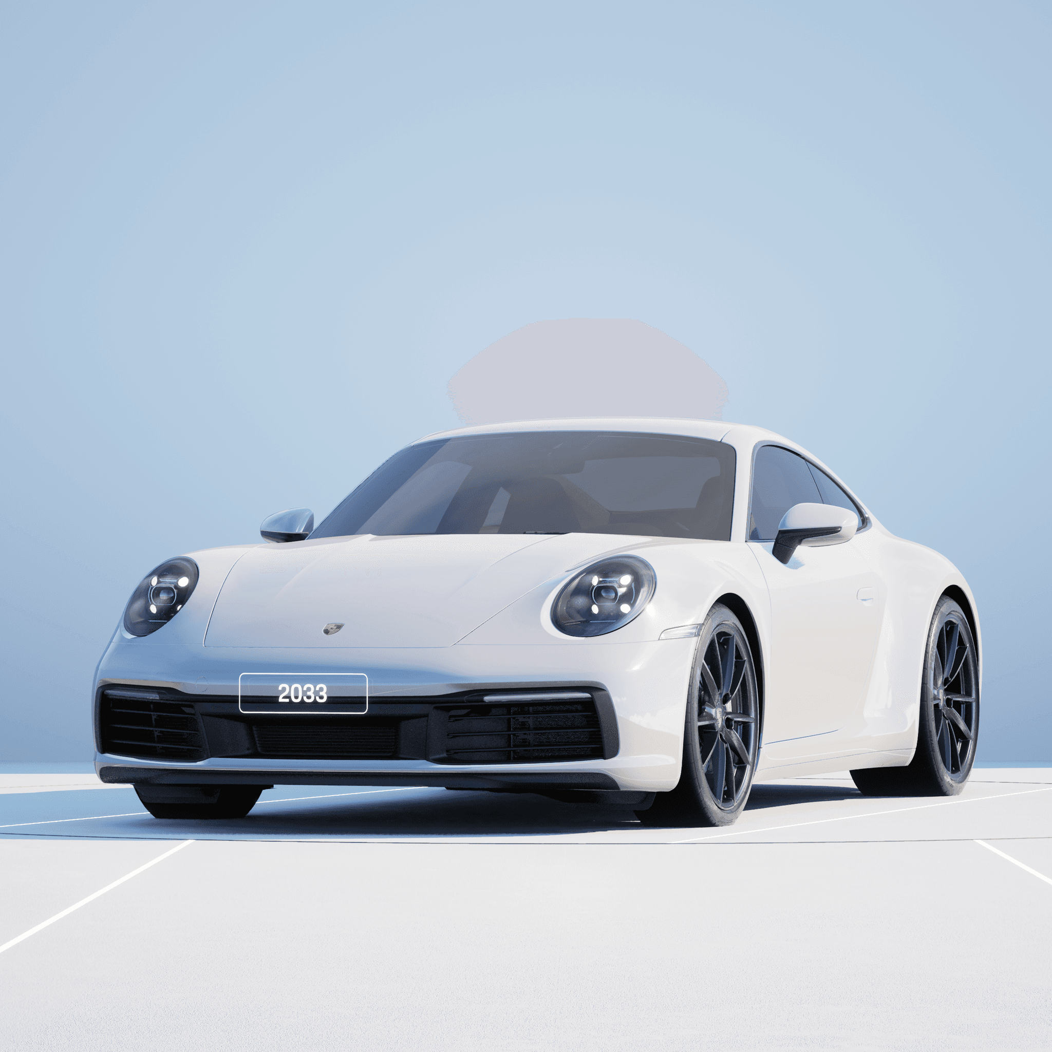 The PORSCHΞ 911 2033 image in phase