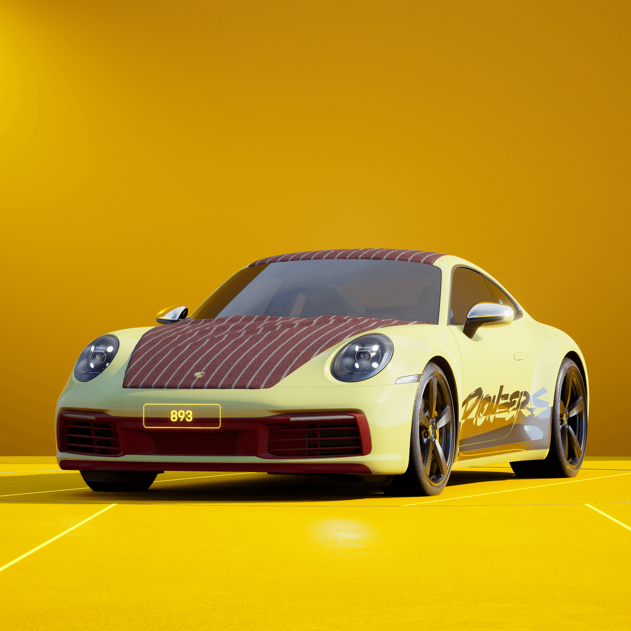 The PORSCHΞ 911 893 image in phase