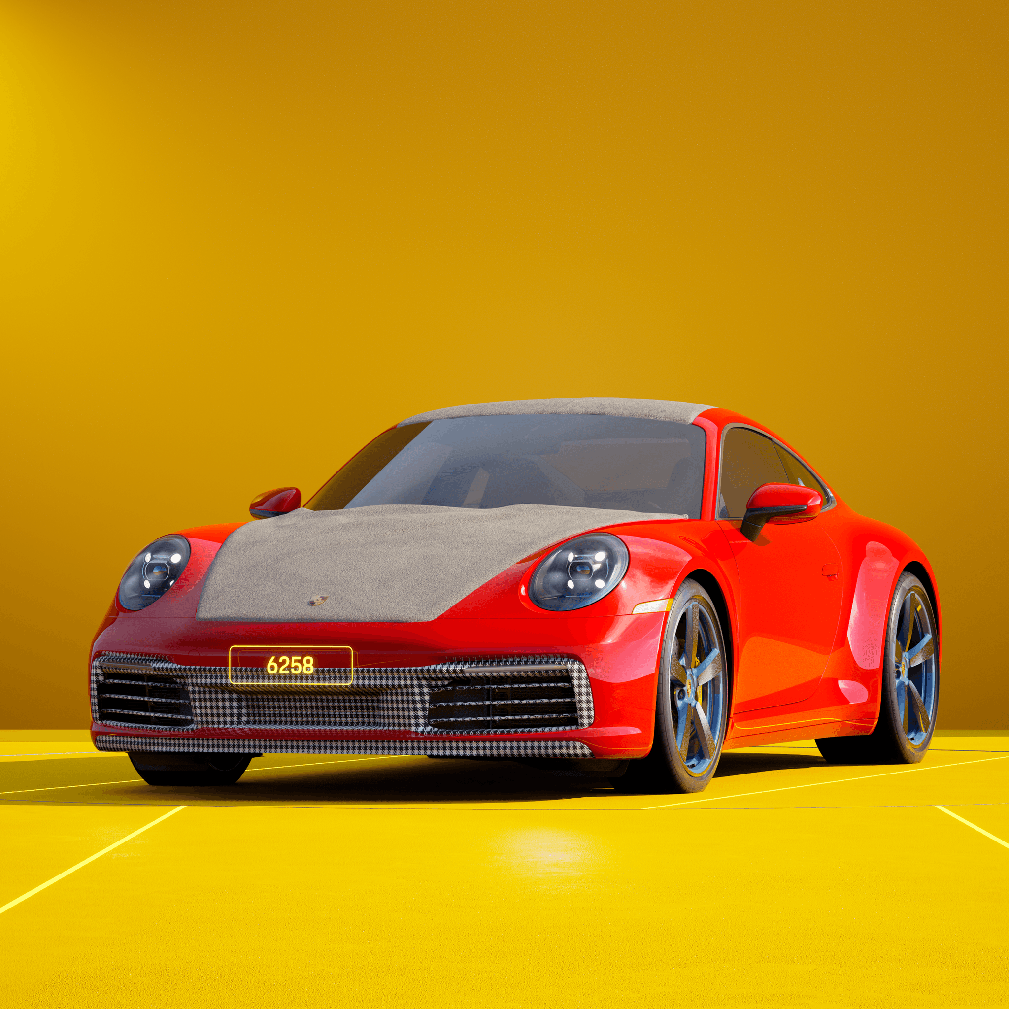 The PORSCHΞ 911 6258 image in phase