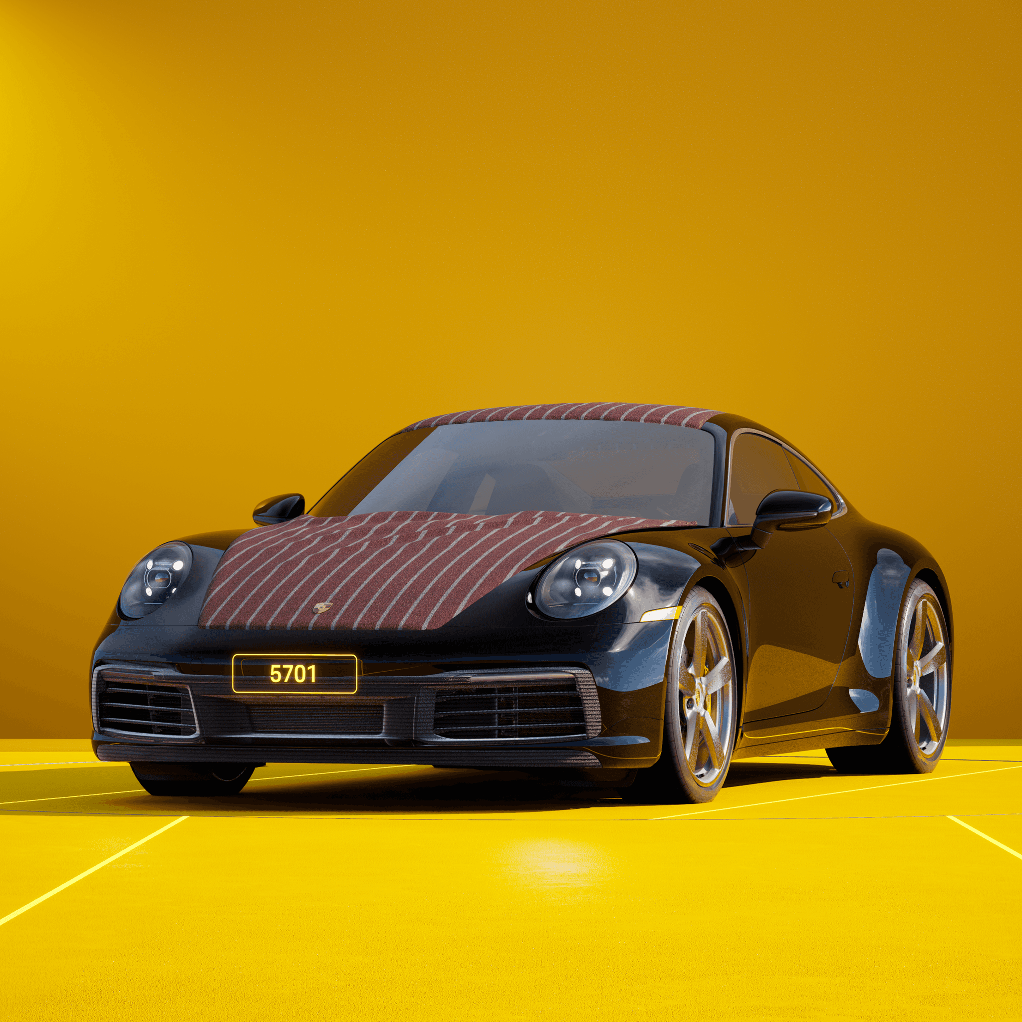 The PORSCHΞ 911 5701 image in phase