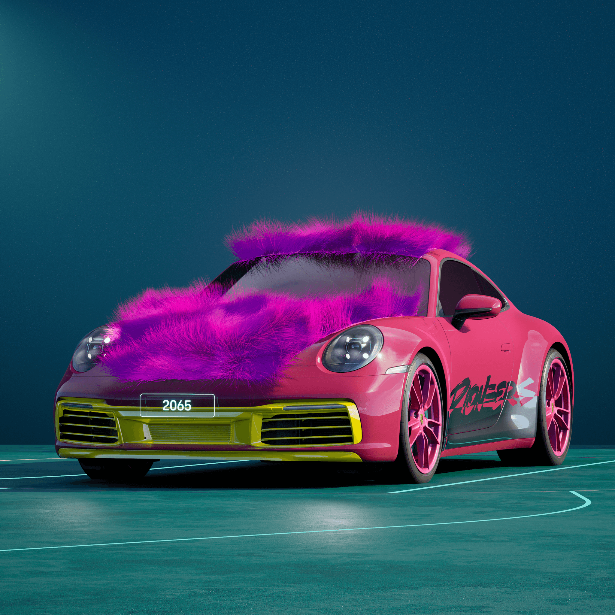 The PORSCHΞ 911 2065 image in phase