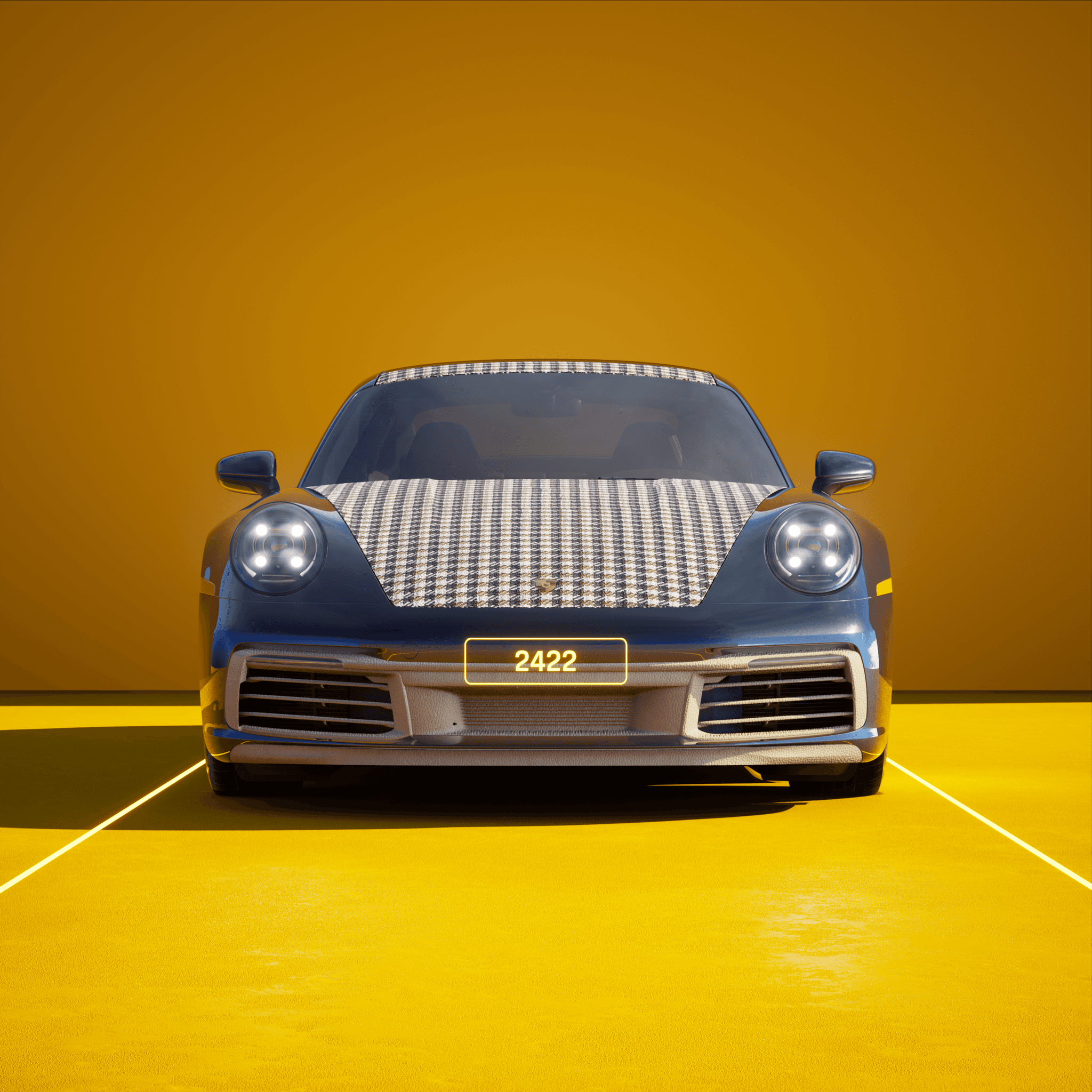 The PORSCHΞ 911 2422 image in phase