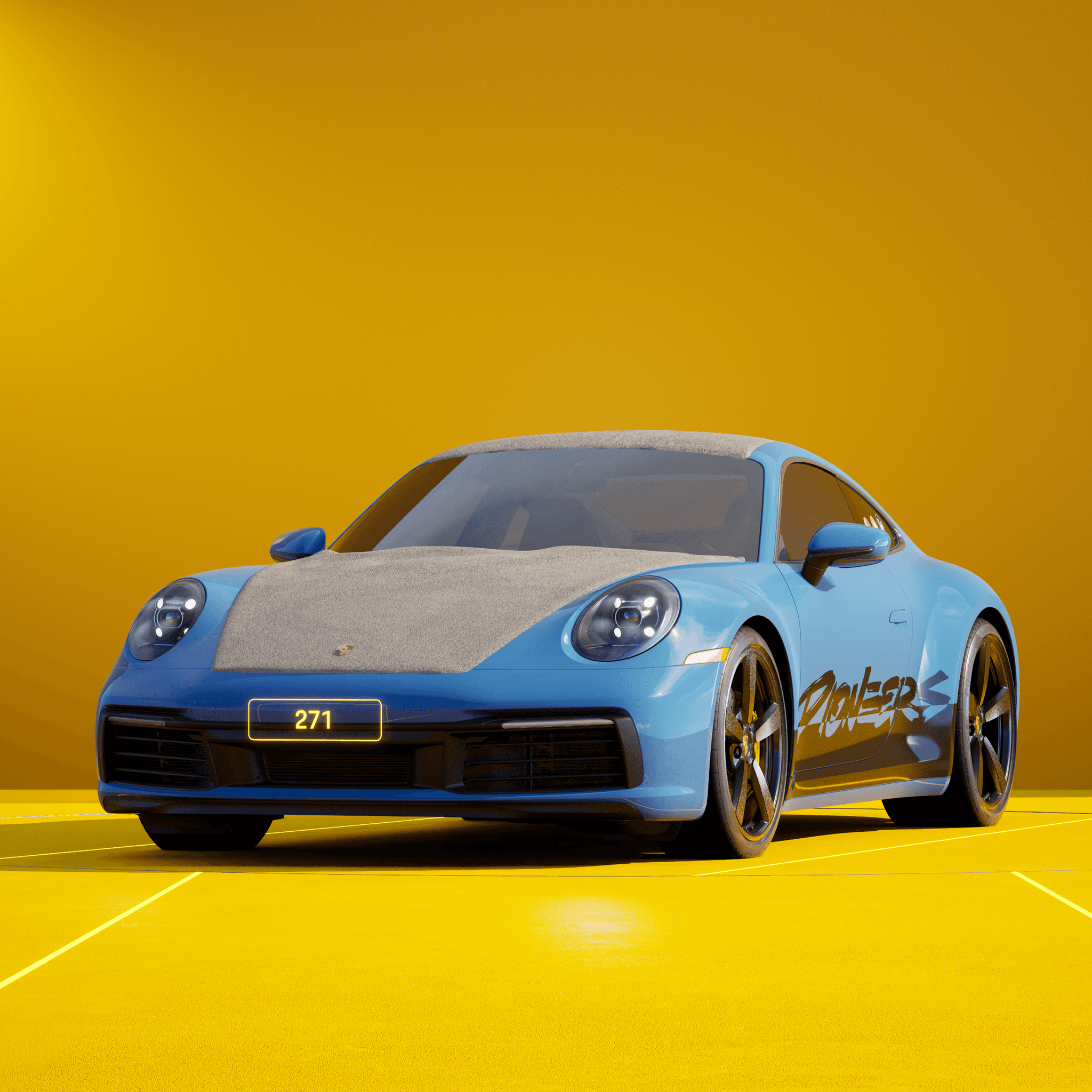 The PORSCHΞ 911 271 image in phase