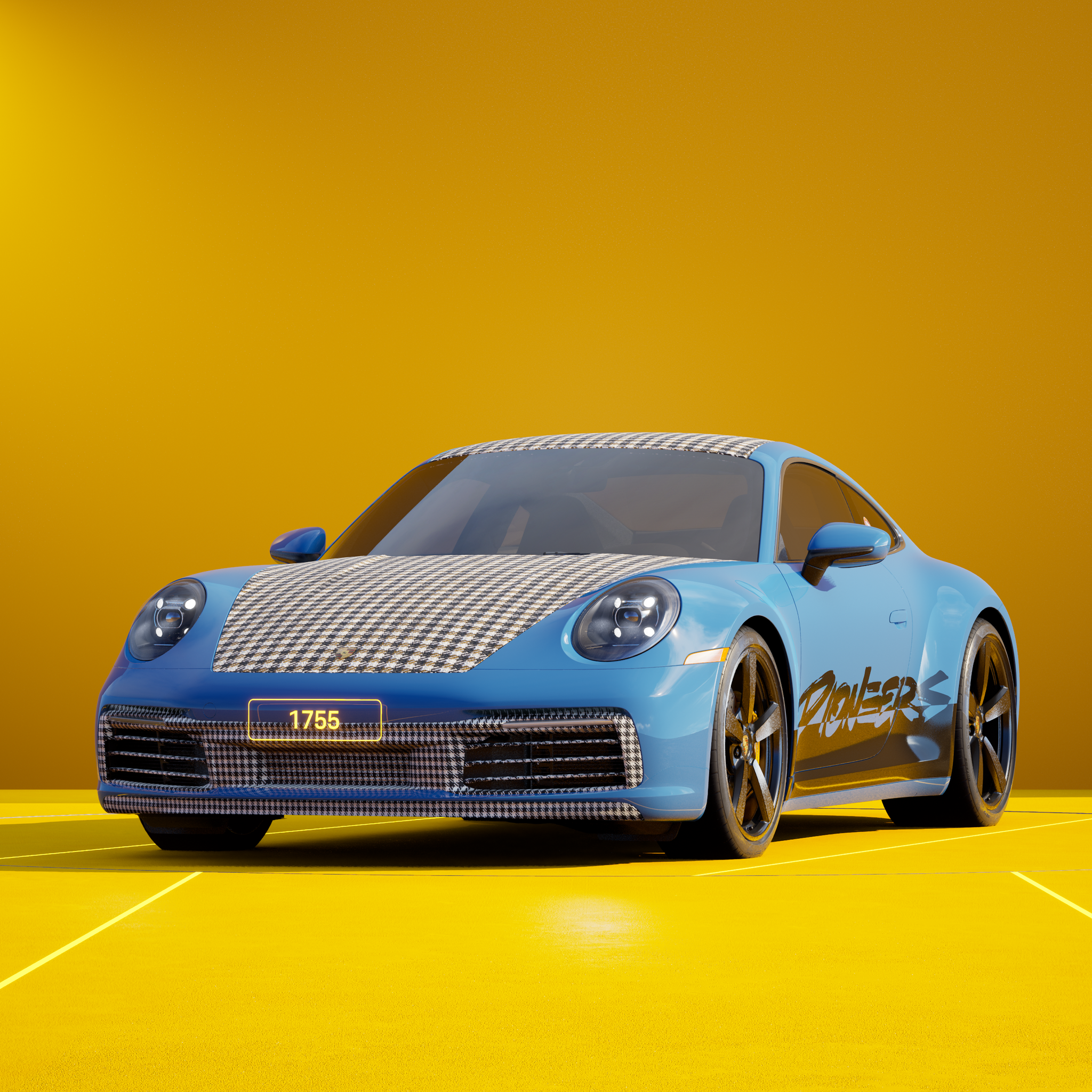 The PORSCHΞ 911 1755 image in phase