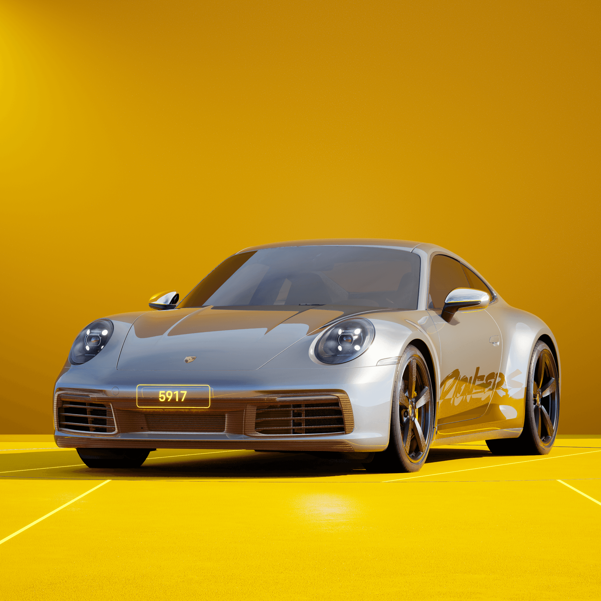 The PORSCHΞ 911 5917 image in phase