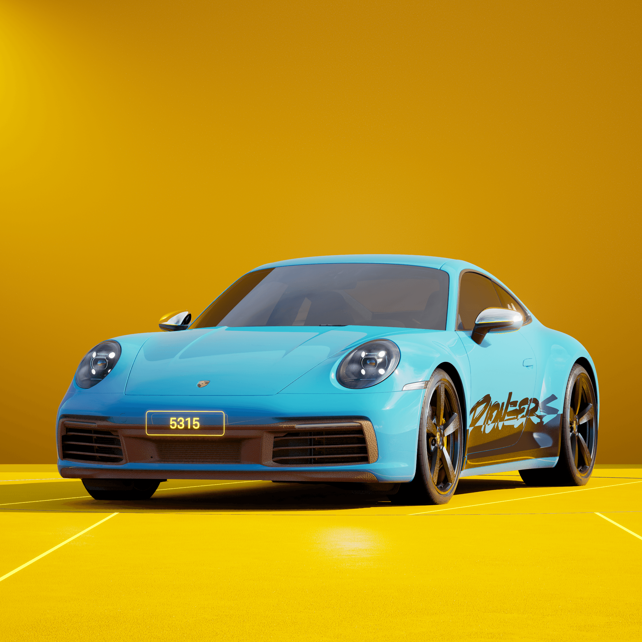 The PORSCHΞ 911 5315 image in phase