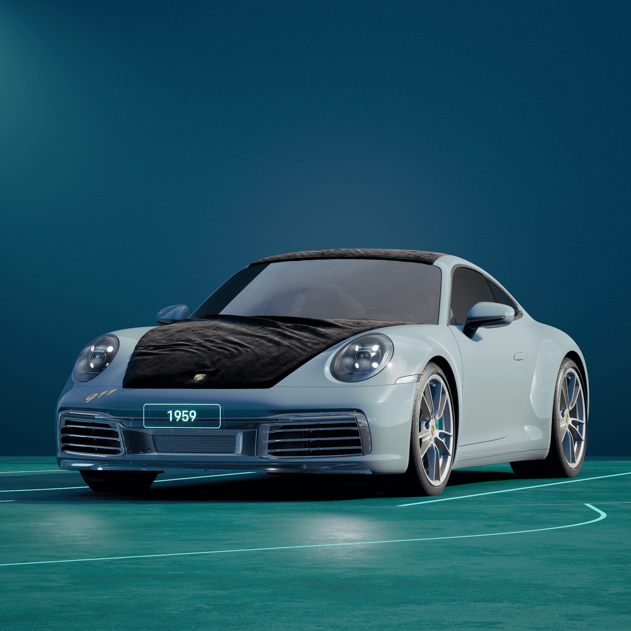 The PORSCHΞ 911 1959 image in phase