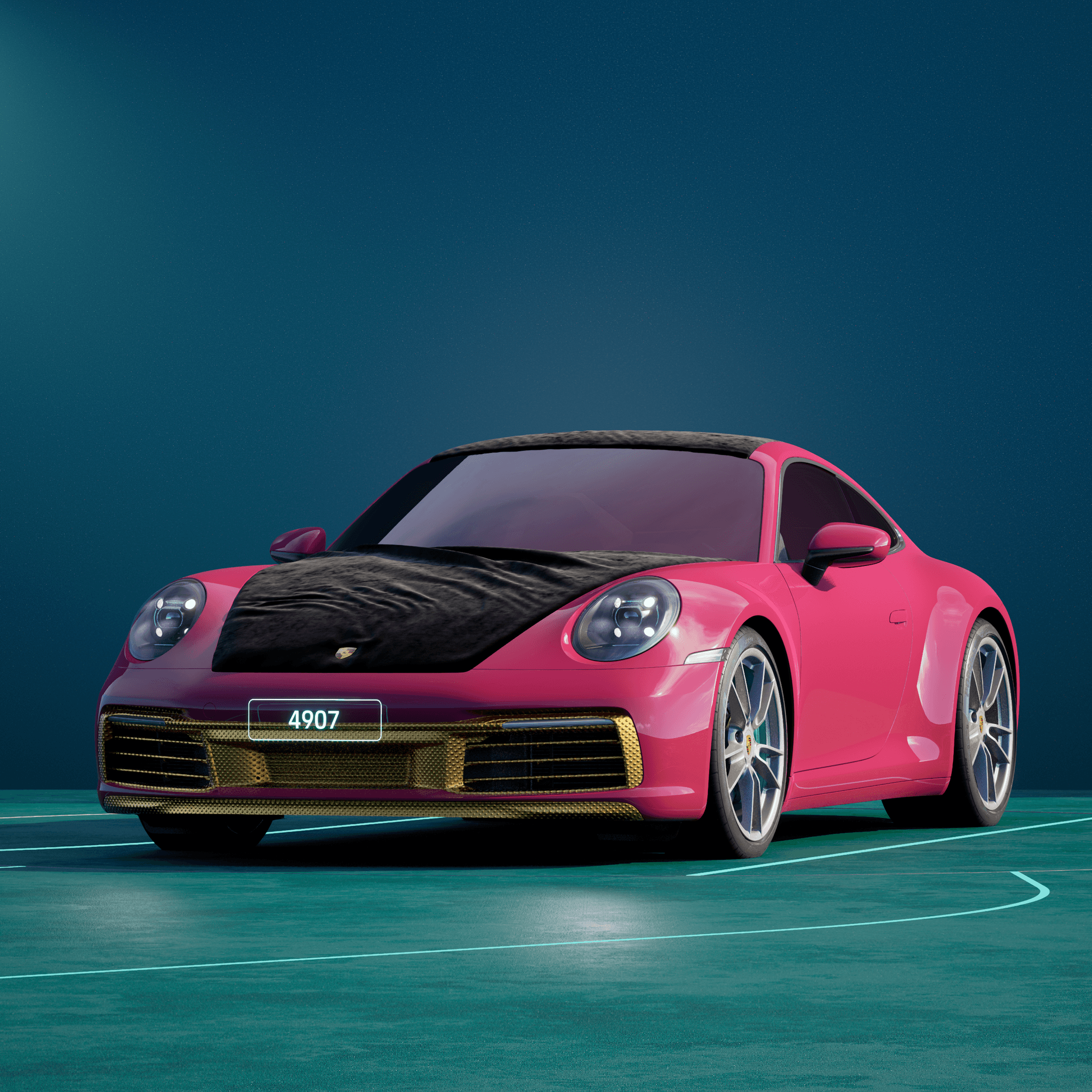 The PORSCHΞ 911 4907 image in phase