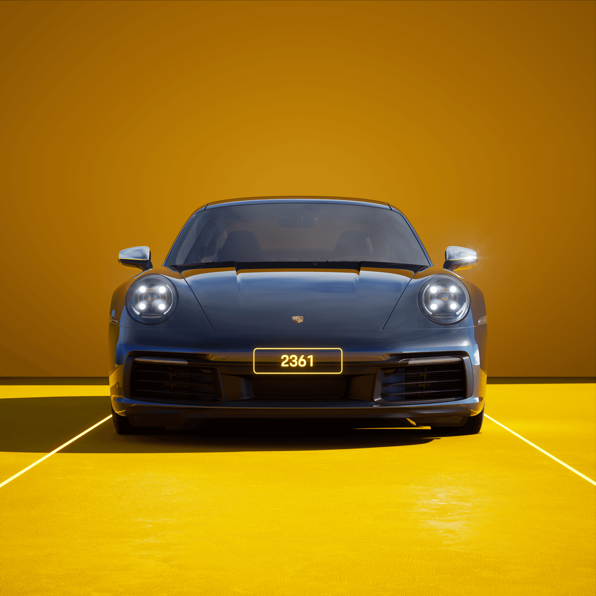 The PORSCHΞ 911 2361 image in phase