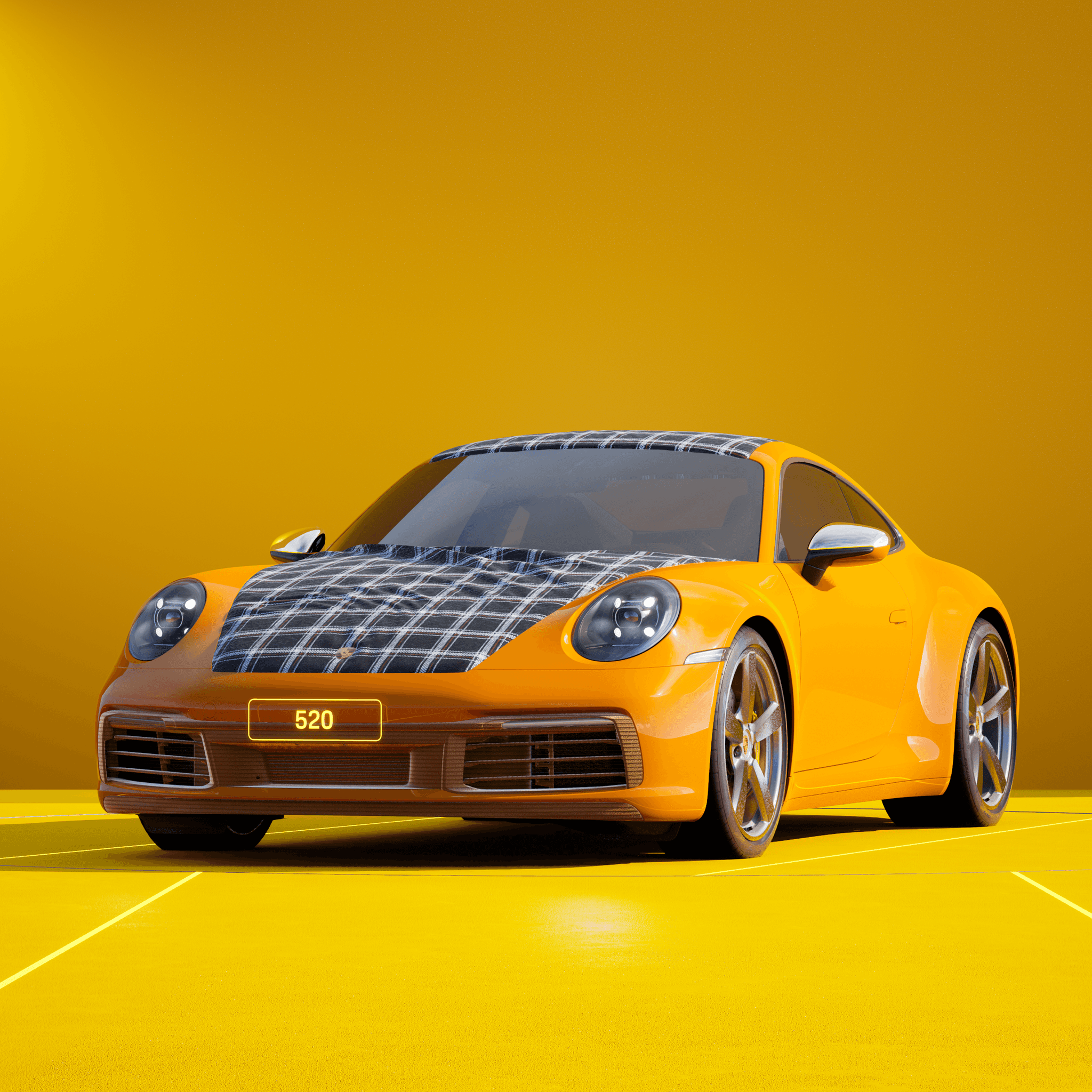 The PORSCHΞ 911 520 image in phase