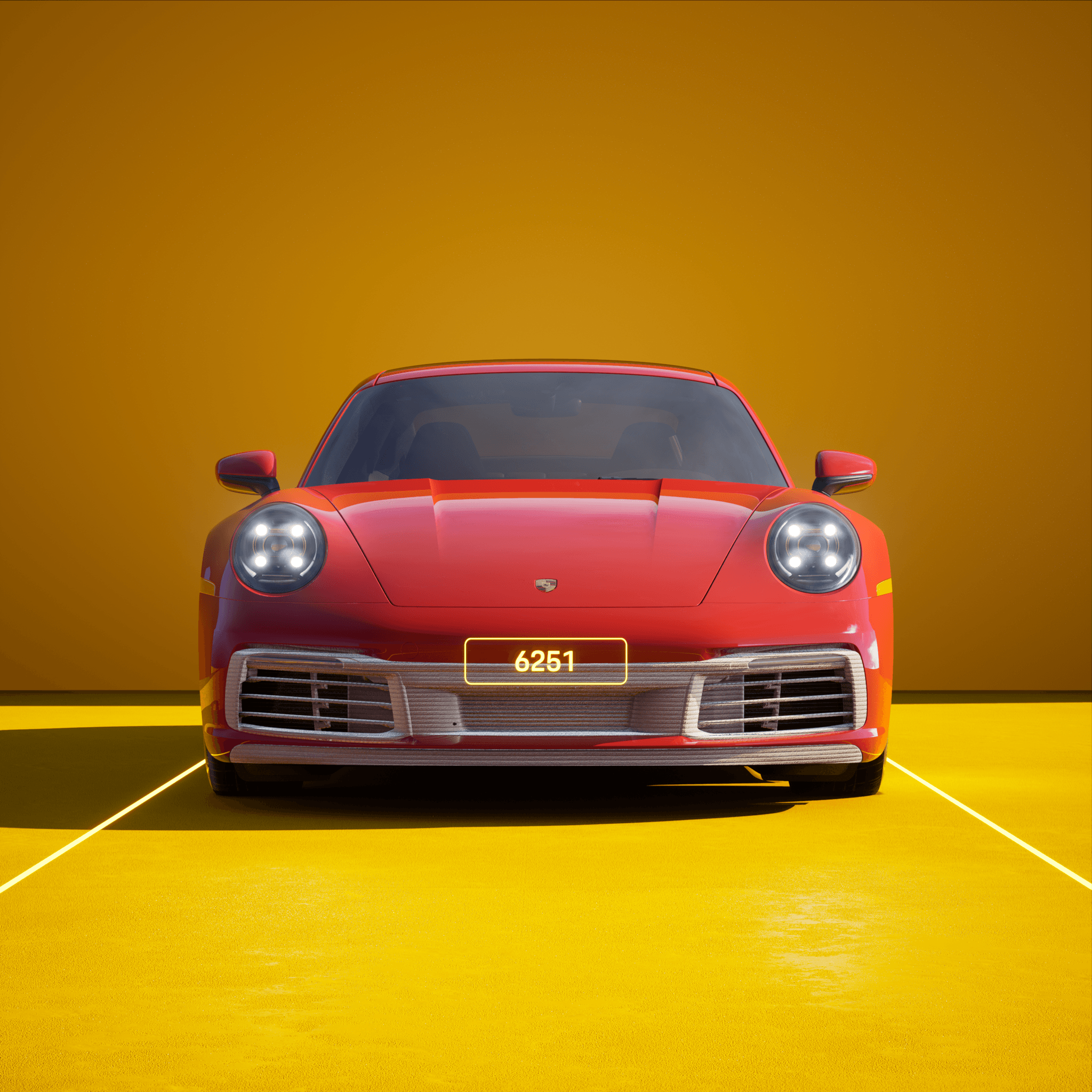 The PORSCHΞ 911 6251 image in phase
