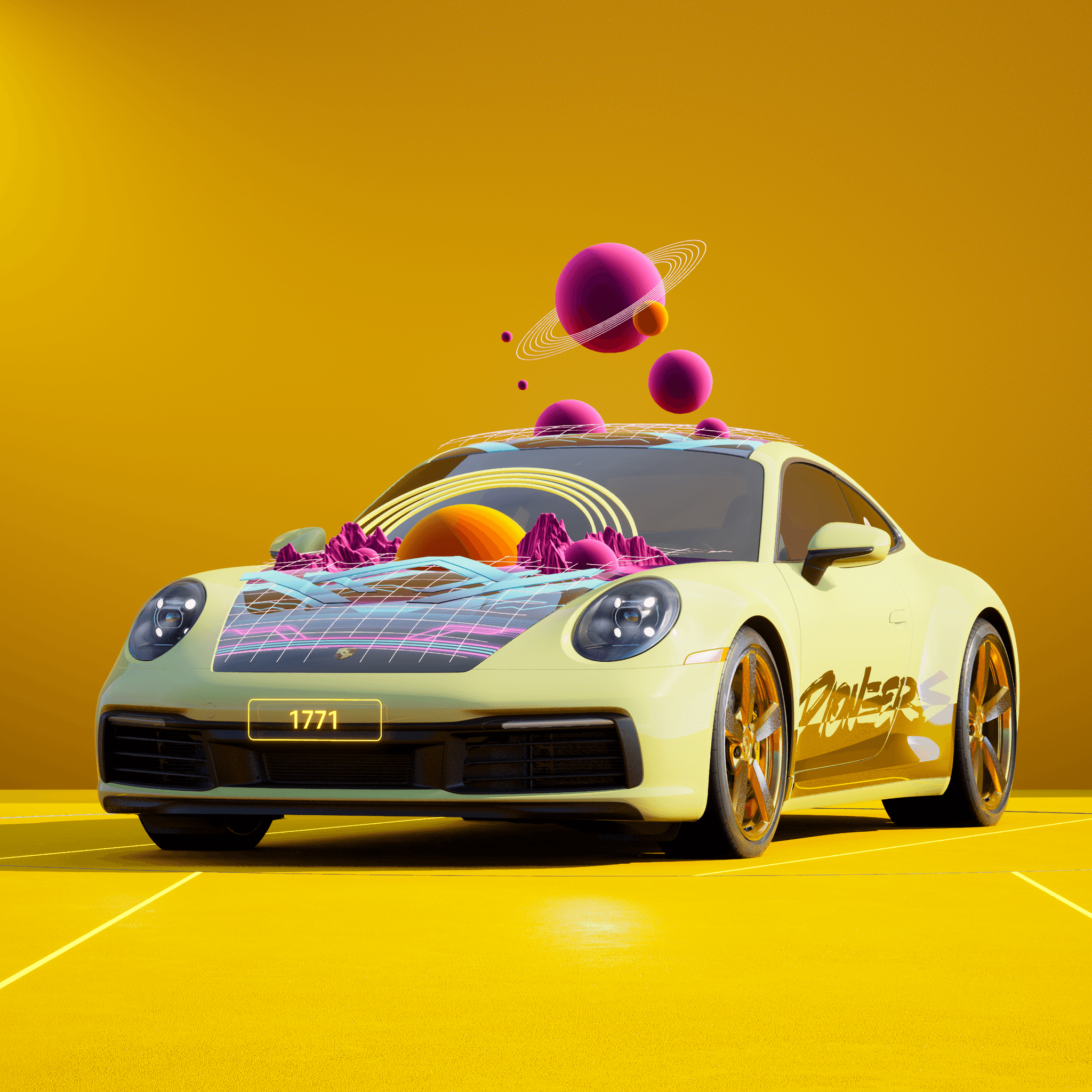 The PORSCHΞ 911 1771 image in phase