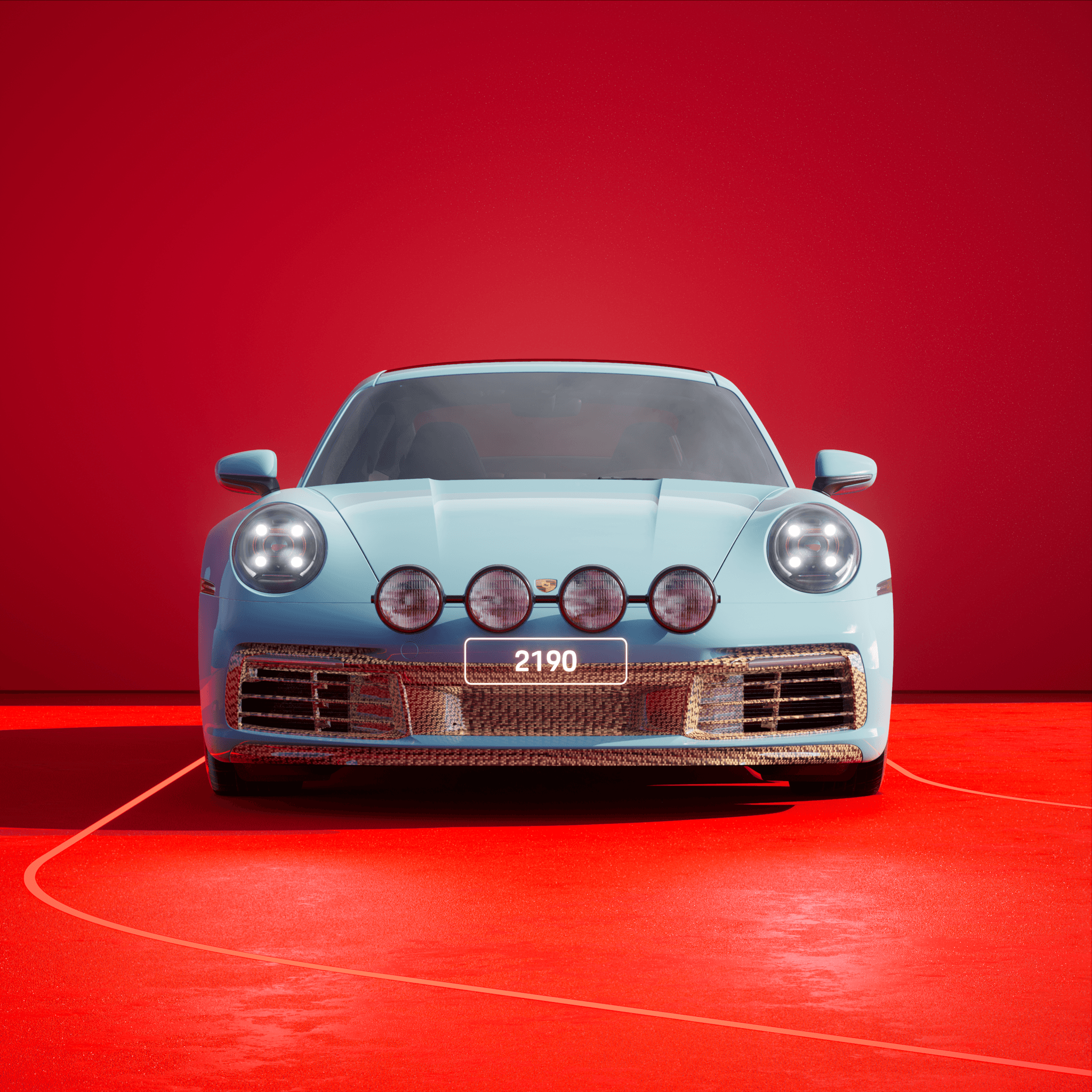 The PORSCHΞ 911 2190 image in phase