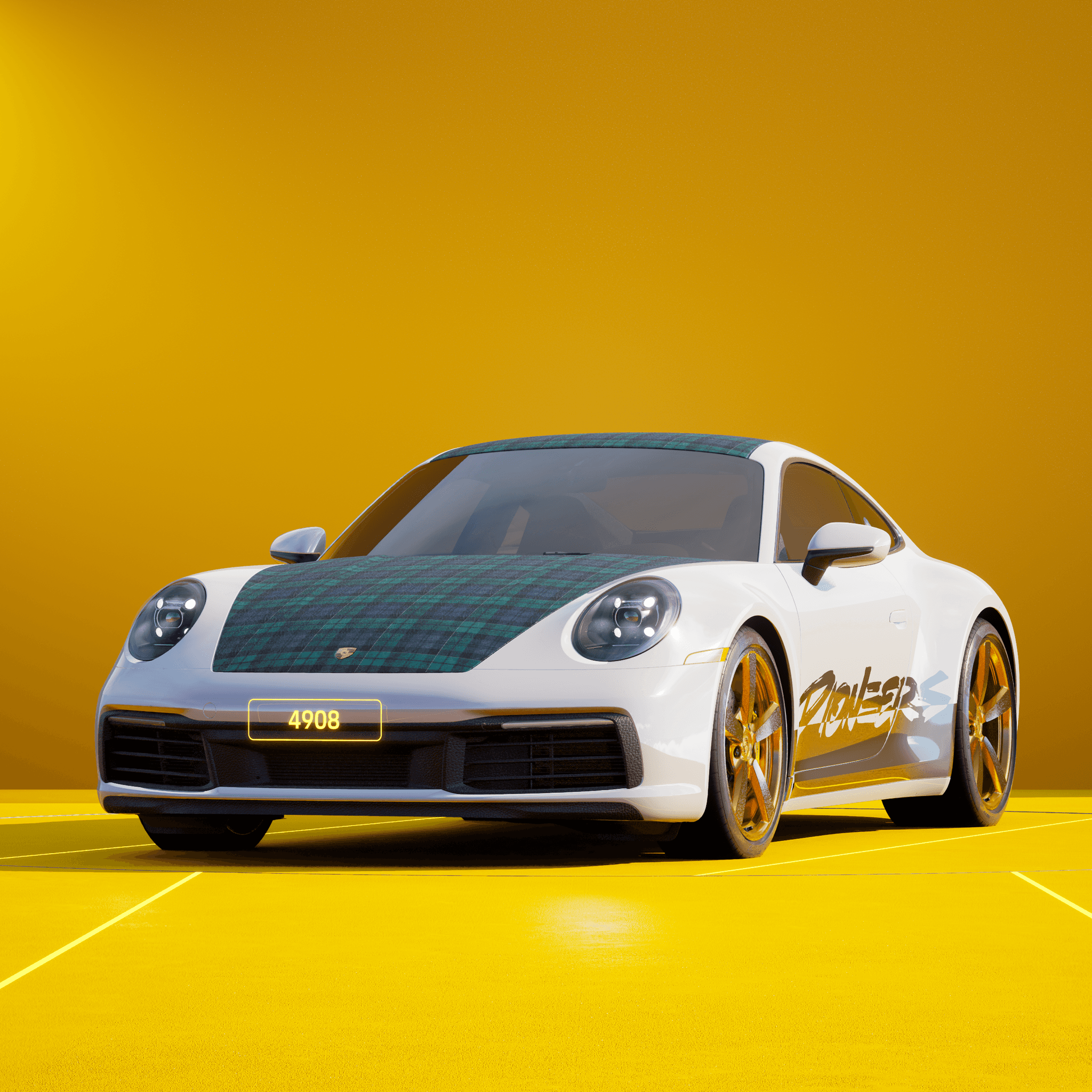 The PORSCHΞ 911 4908 image in phase