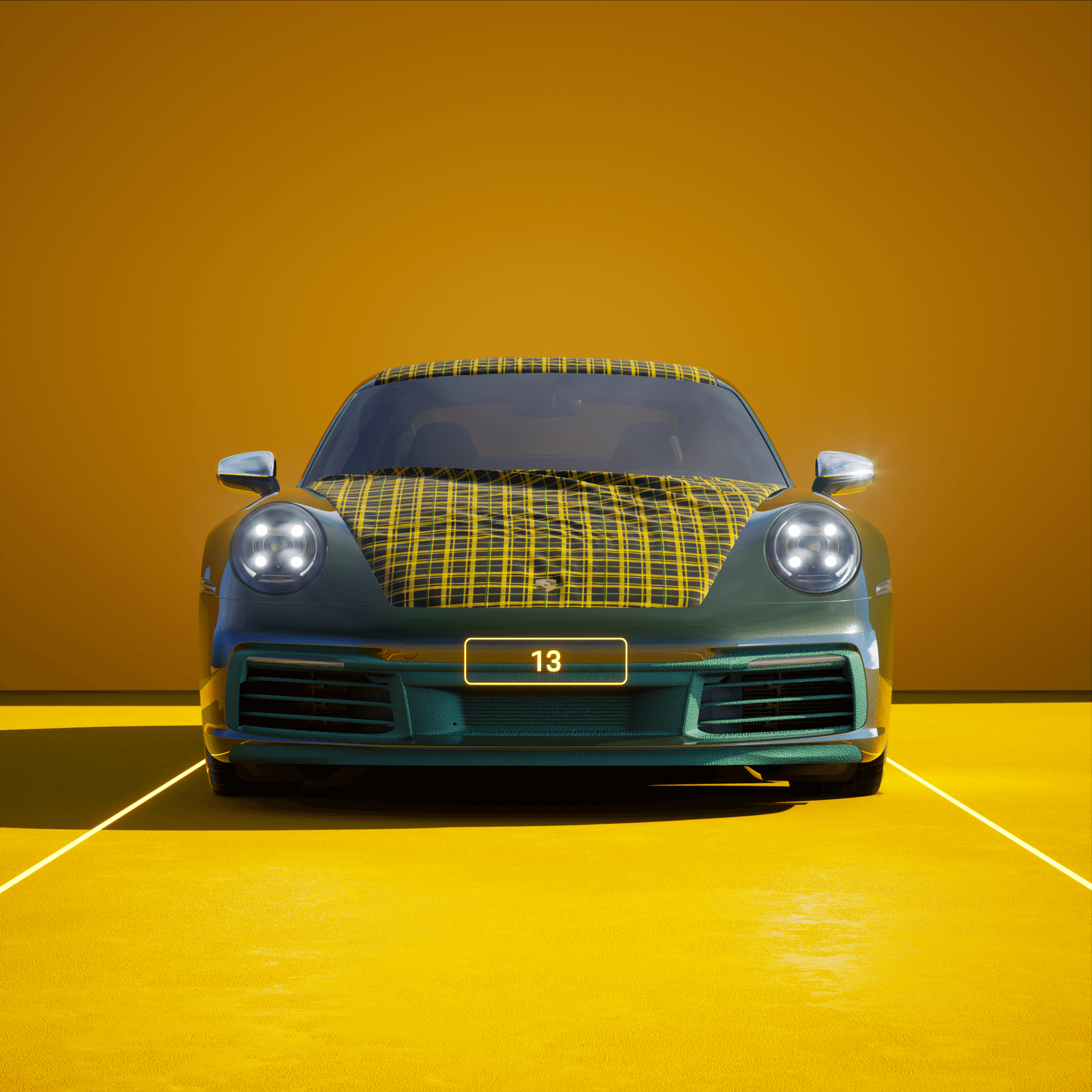 The PORSCHΞ 911 13 image in phase