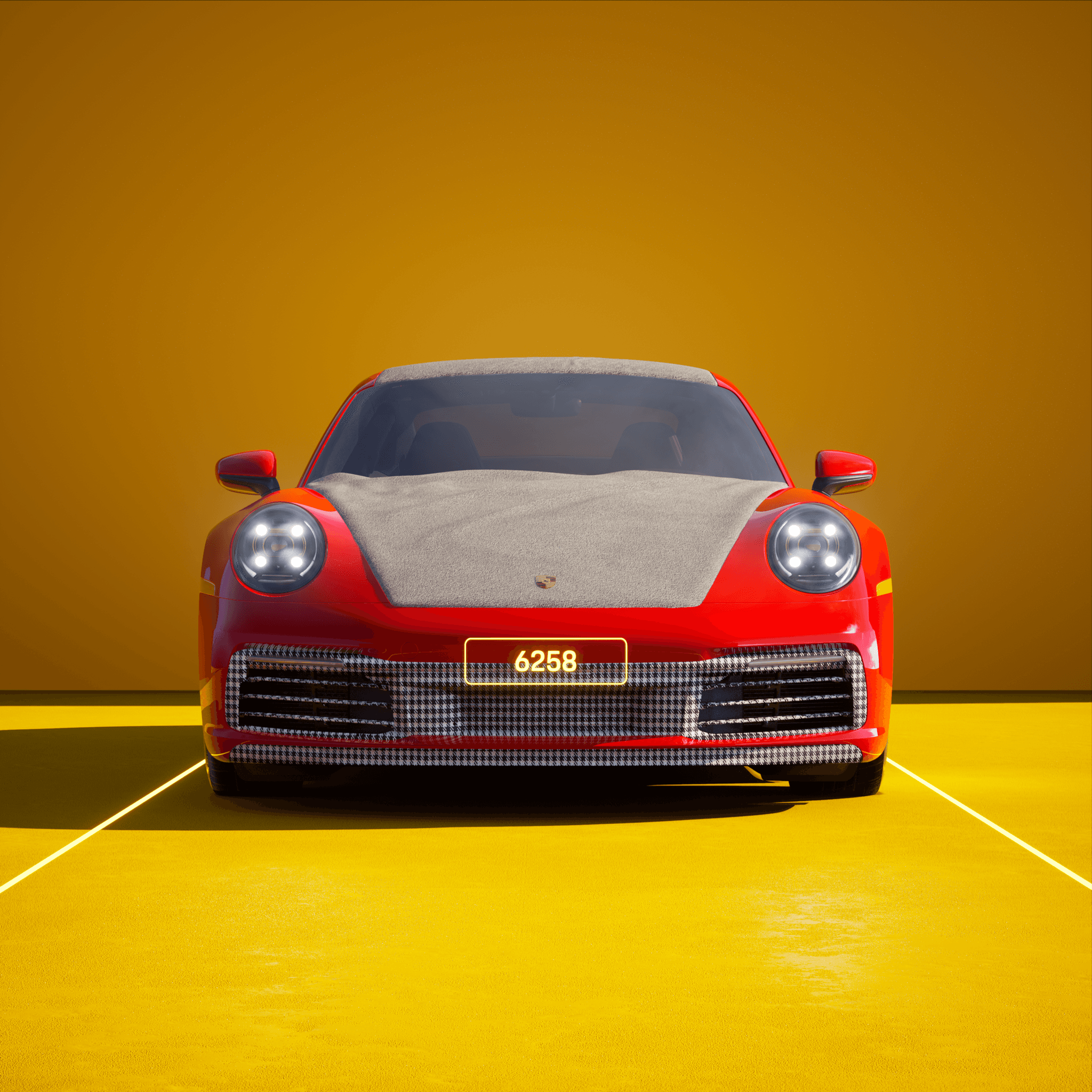 The PORSCHΞ 911 6258 image in phase