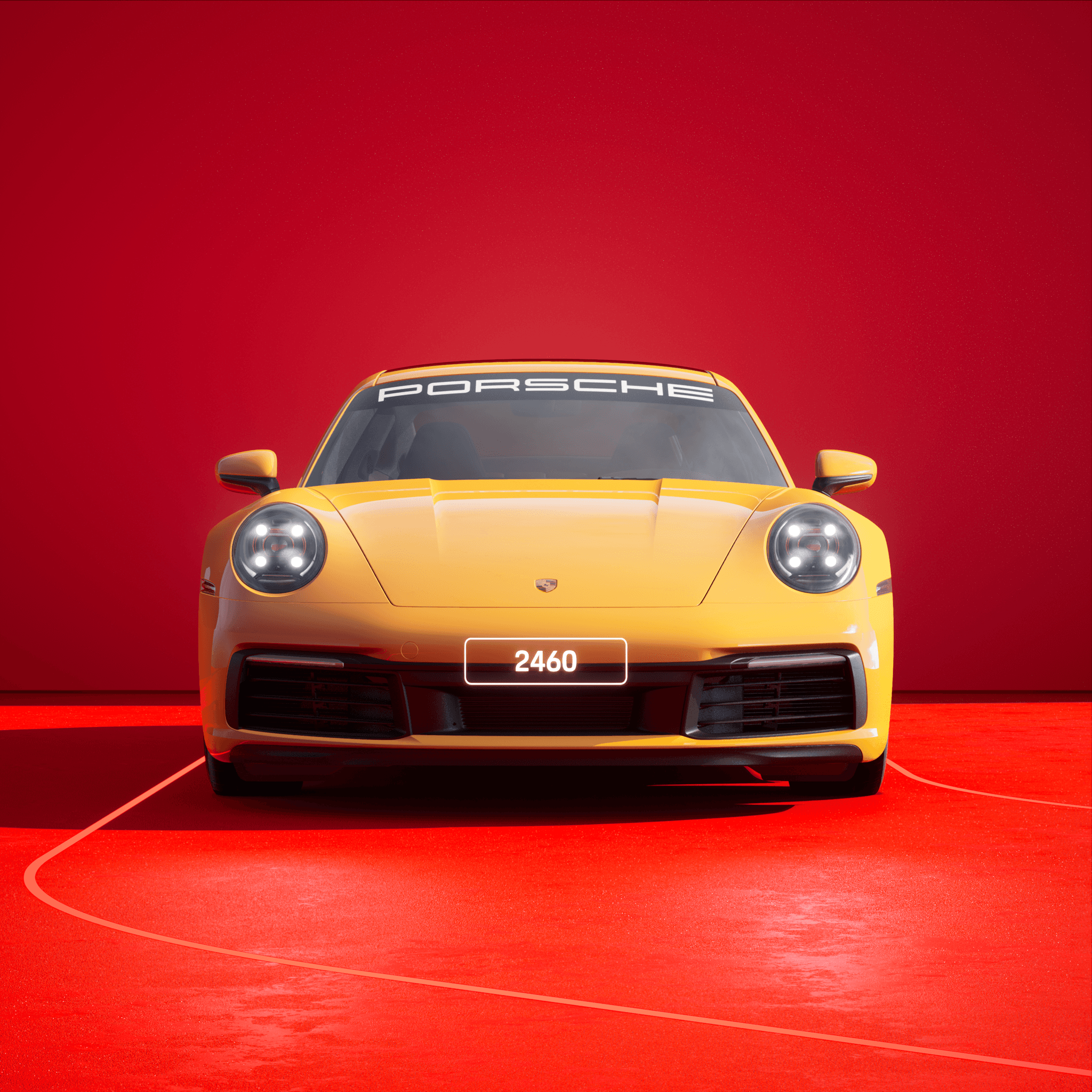 The PORSCHΞ 911 2460 image in phase