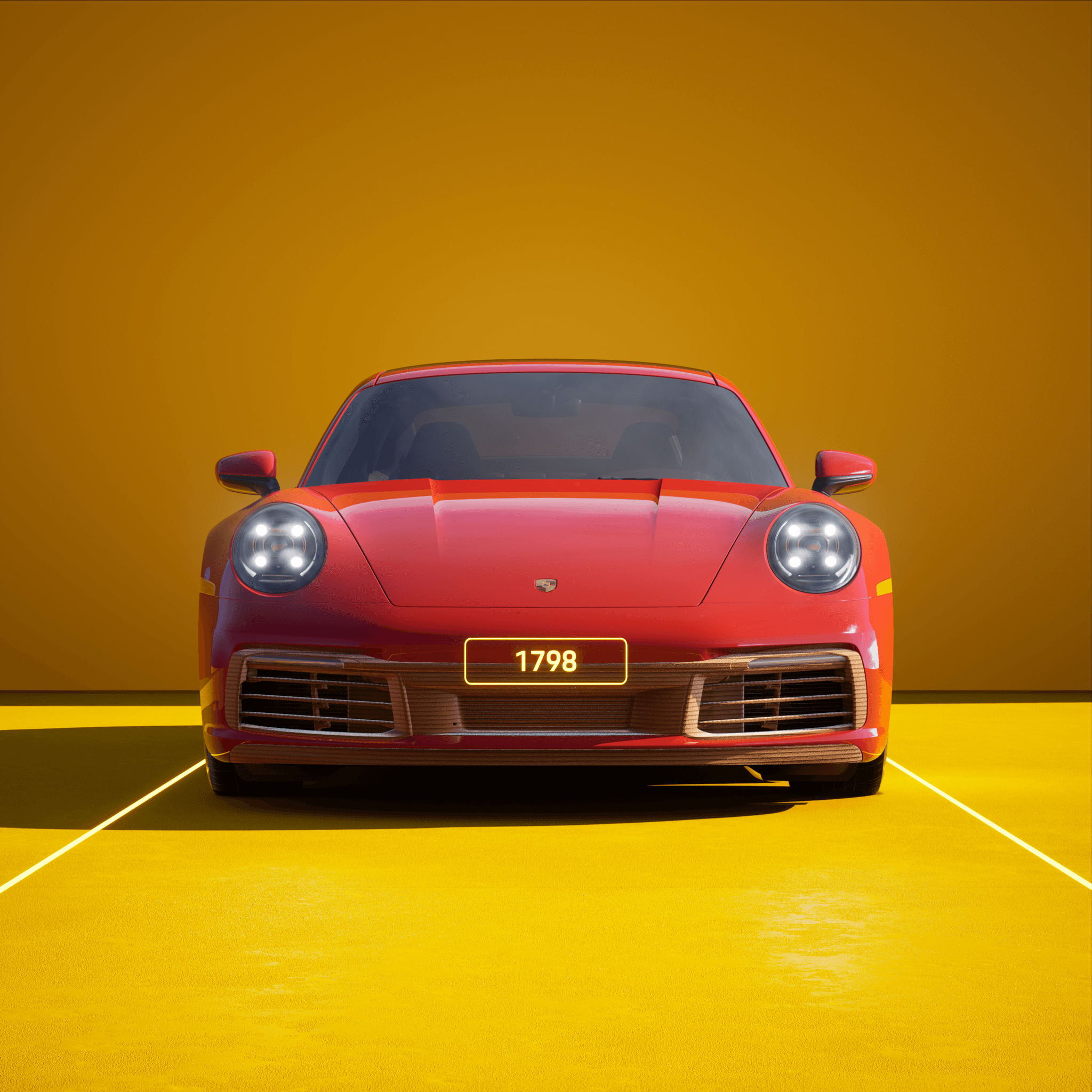 The PORSCHΞ 911 1798 image in phase