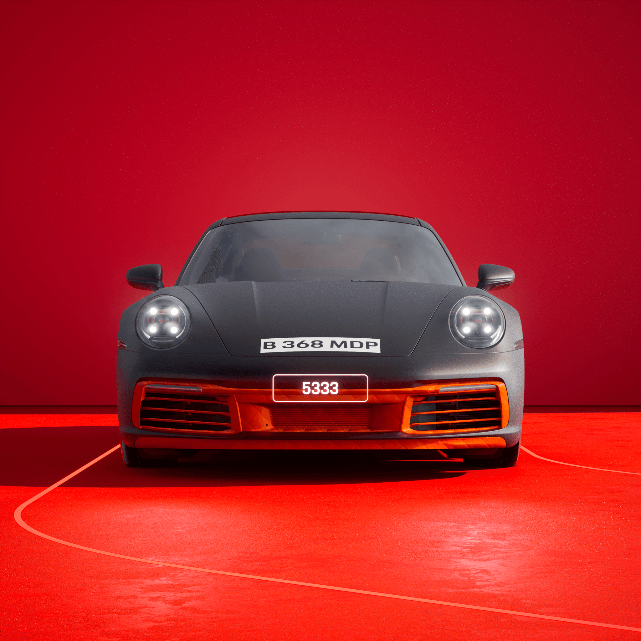 The PORSCHΞ 911 5333 image in phase