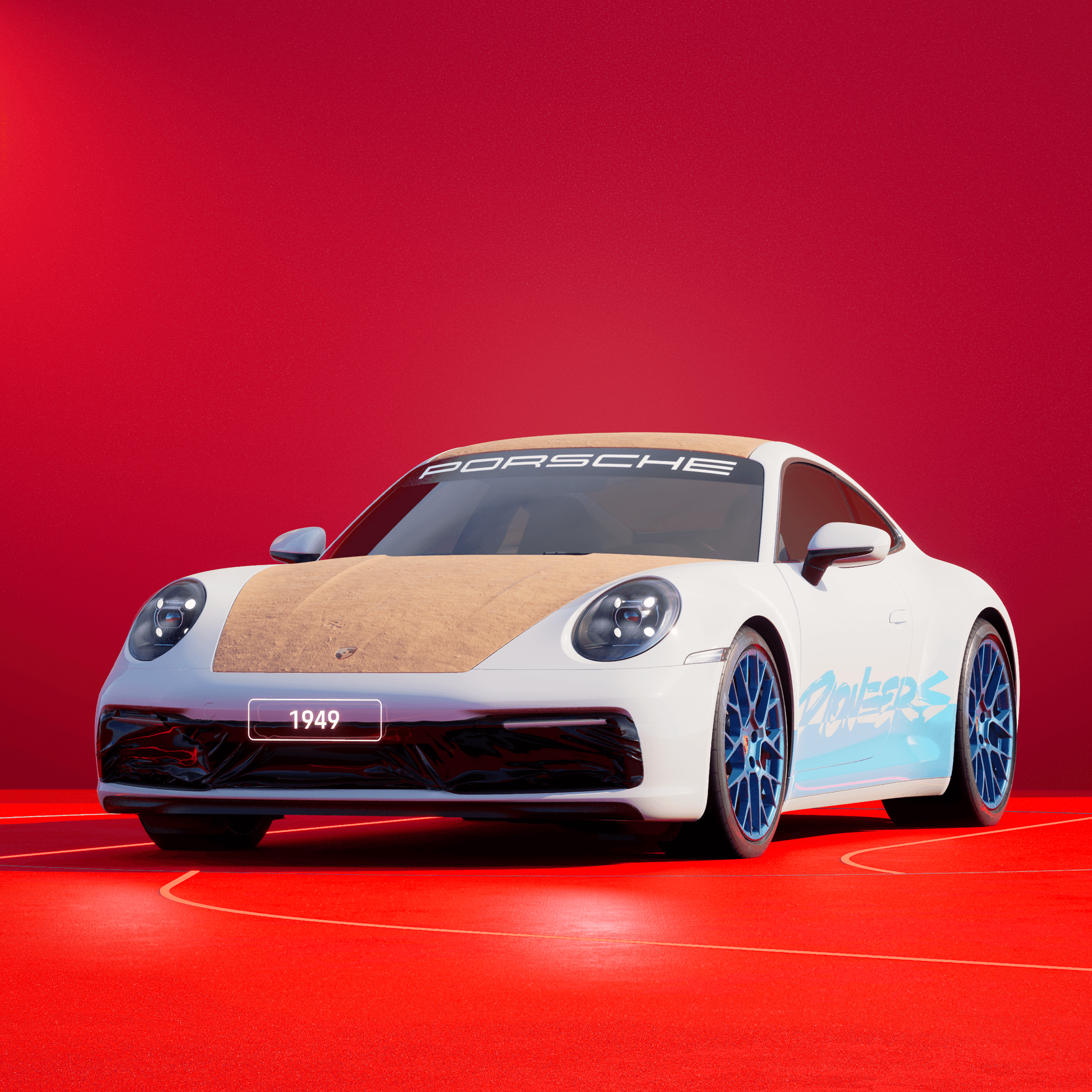 The PORSCHΞ 911 1949 image in phase