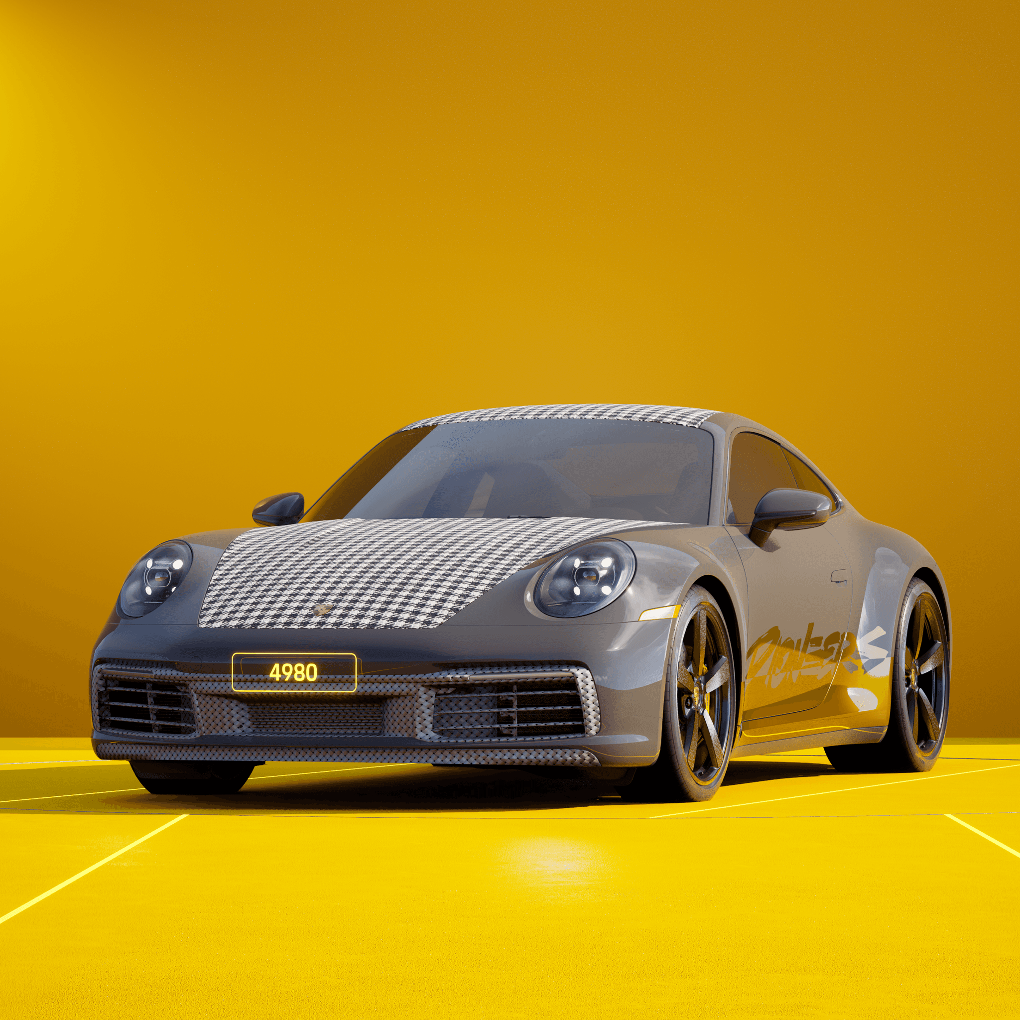 The PORSCHΞ 911 4980 image in phase
