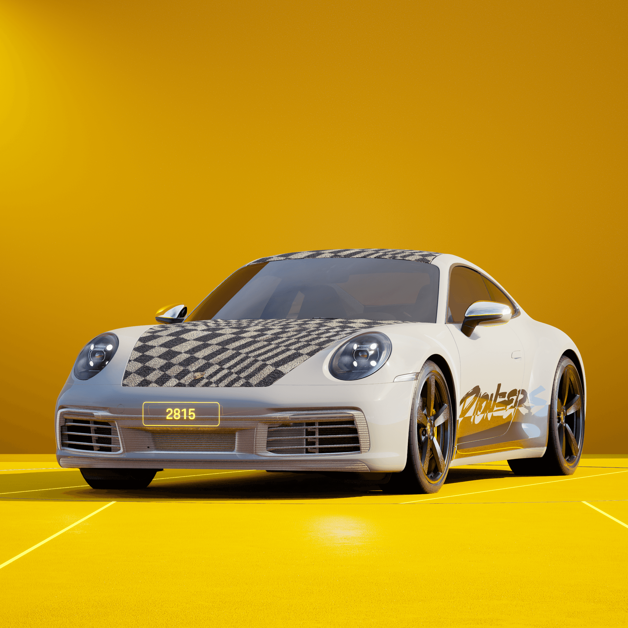 The PORSCHΞ 911 2815 image in phase