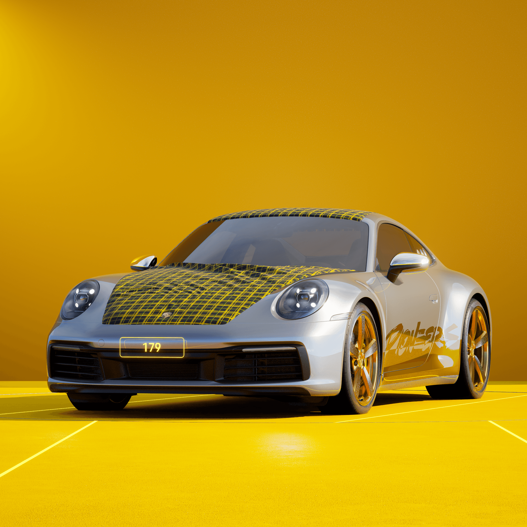 The PORSCHΞ 911 179 image in phase