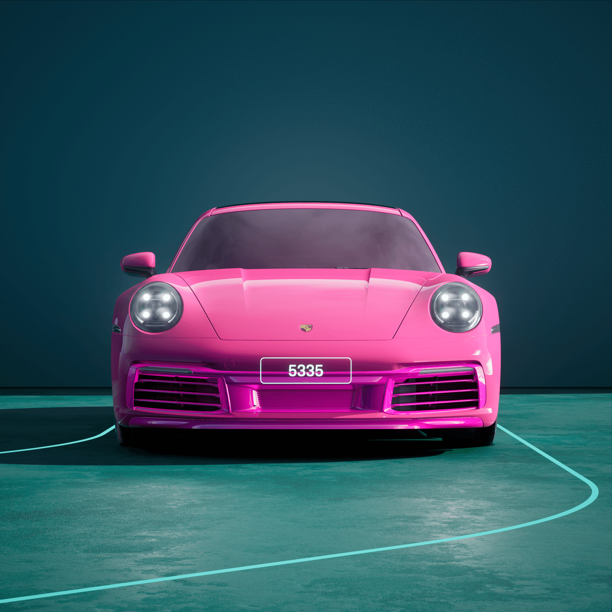 The PORSCHΞ 911 5335 image in phase