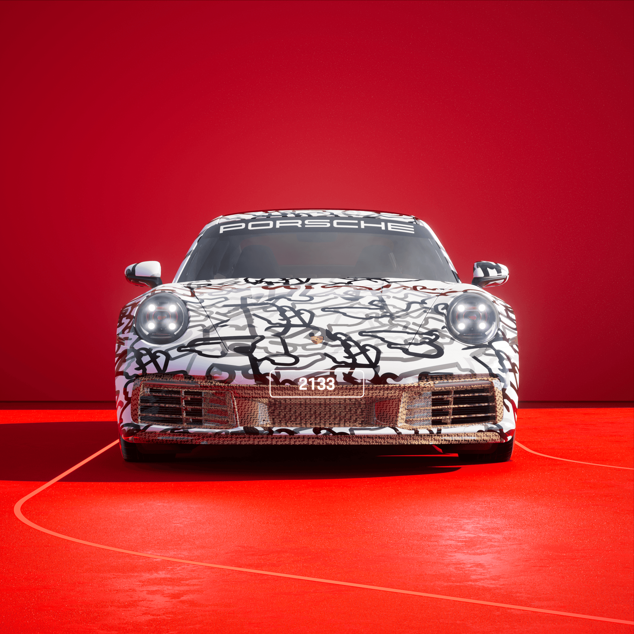 The PORSCHΞ 911 2133 image in phase