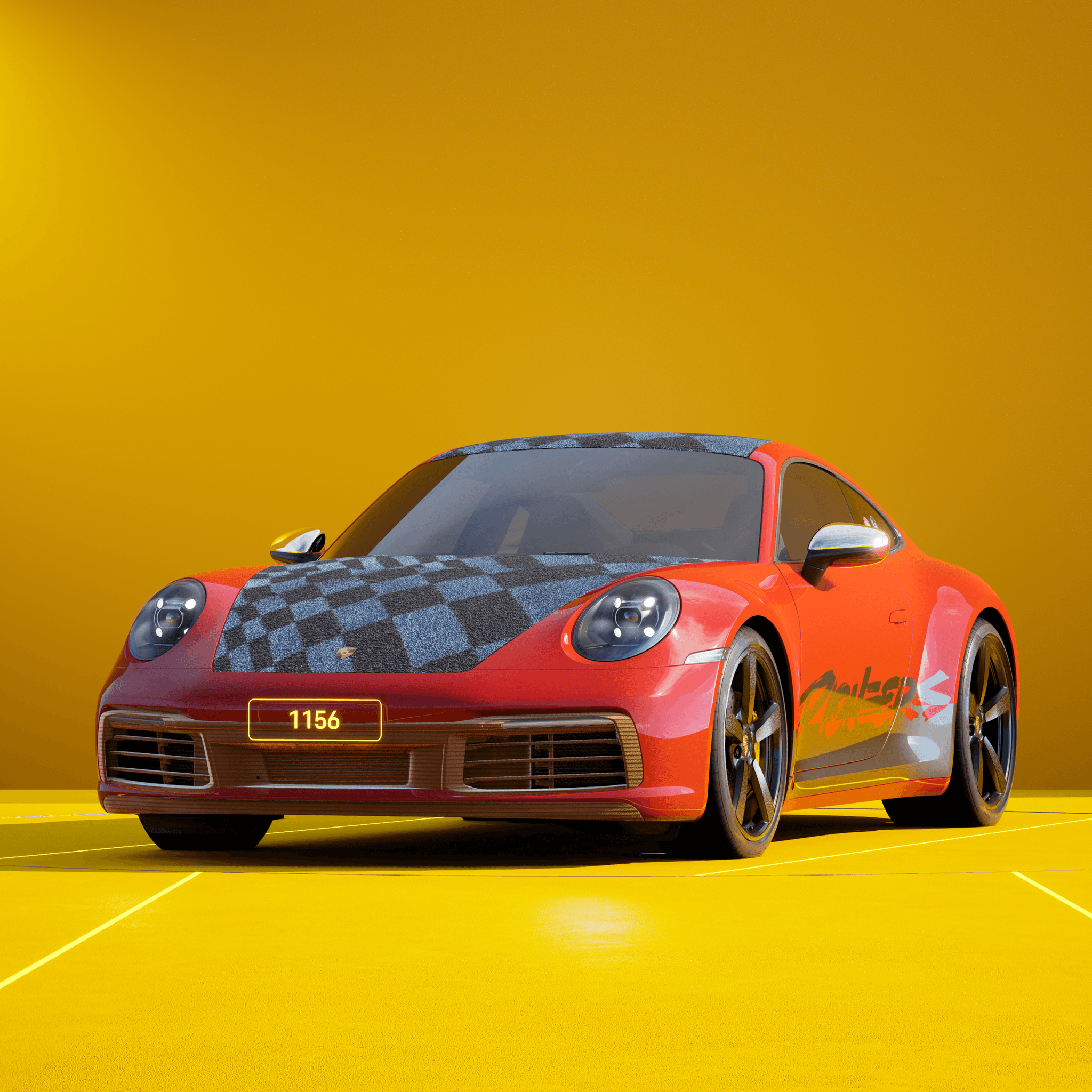 The PORSCHΞ 911 1156 image in phase