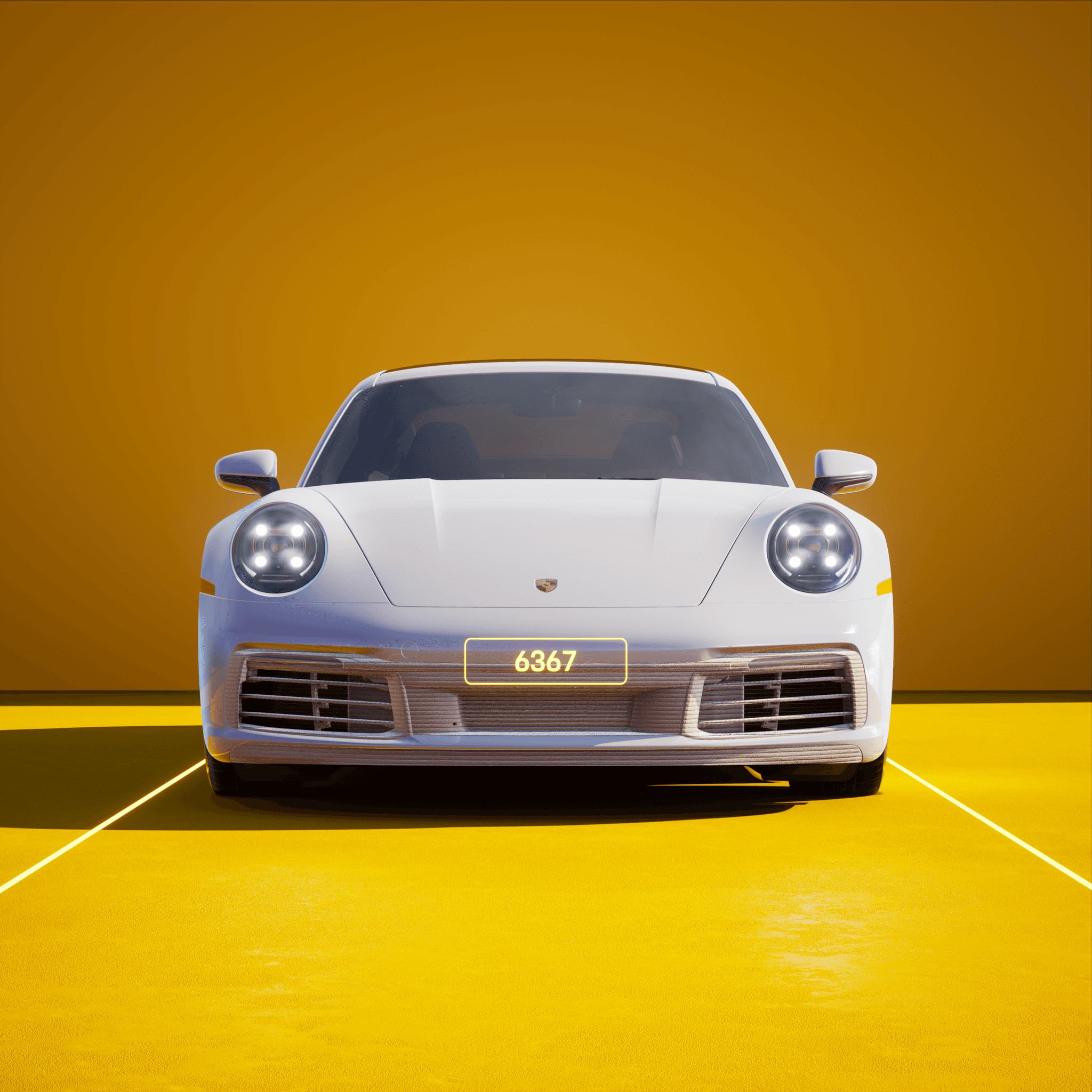 The PORSCHΞ 911 6367 image in phase