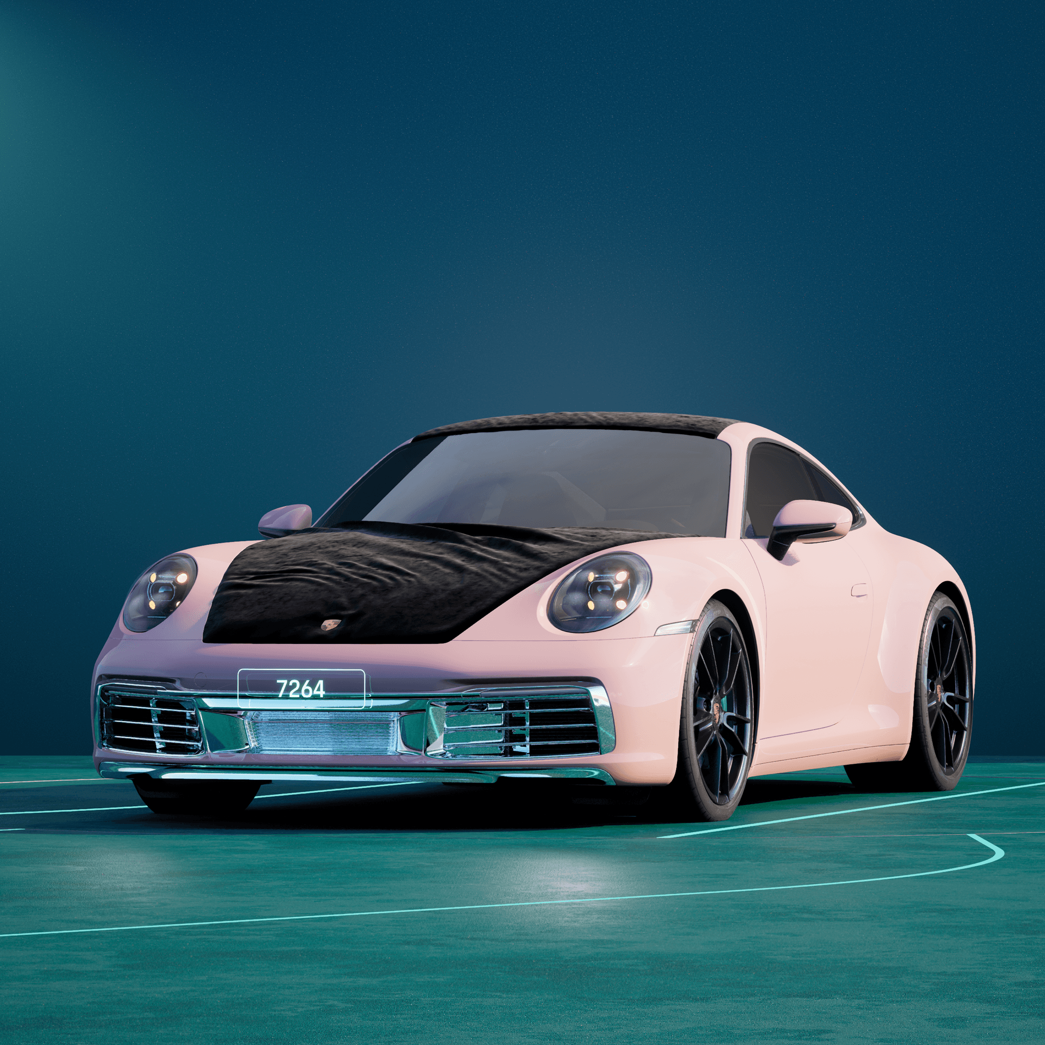 The PORSCHΞ 911 7264 image in phase