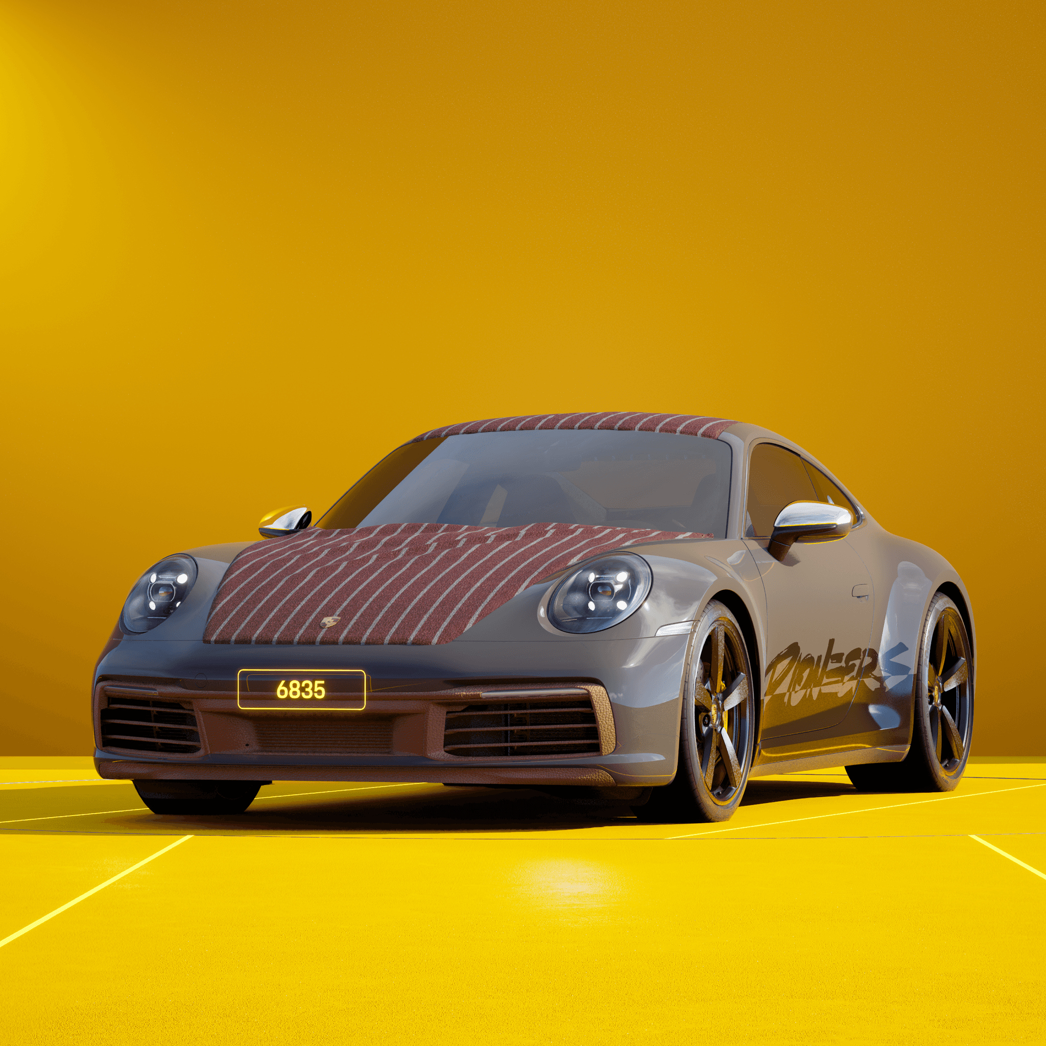 The PORSCHΞ 911 6835 image in phase