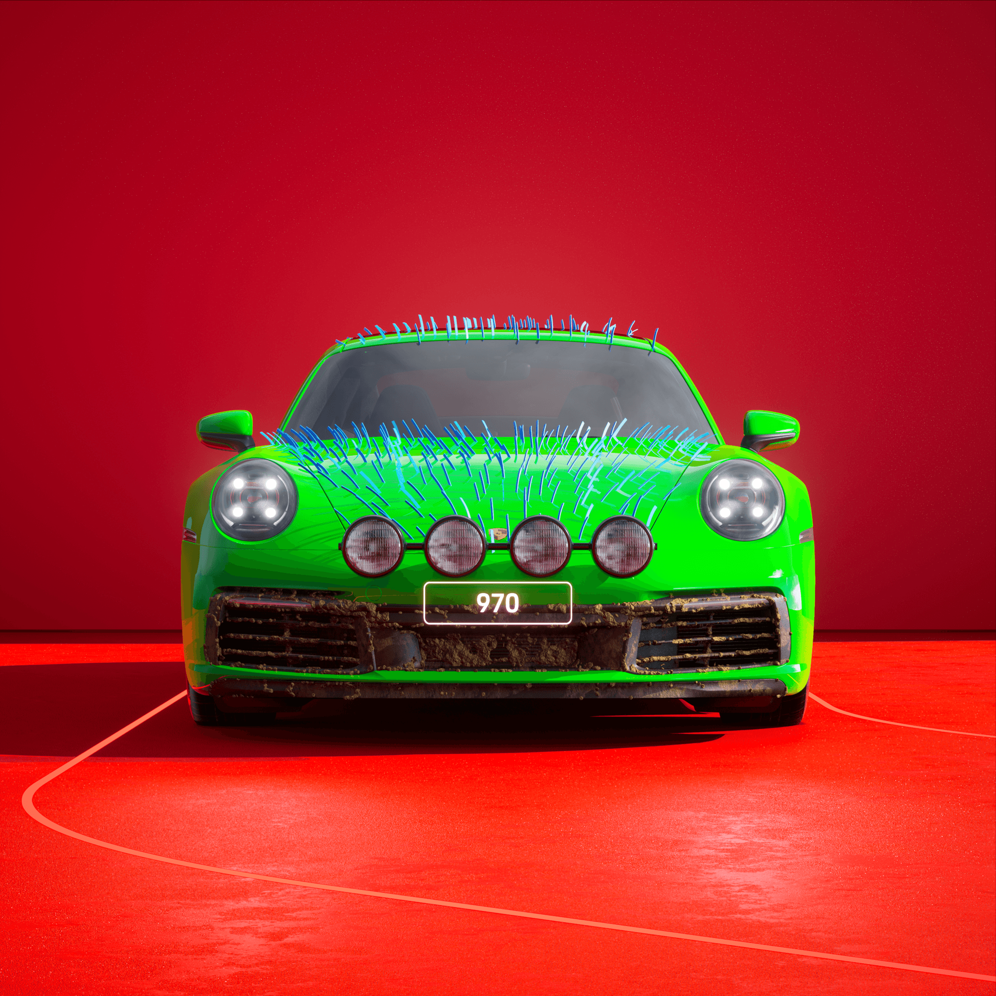 The PORSCHΞ 911 970 image in phase