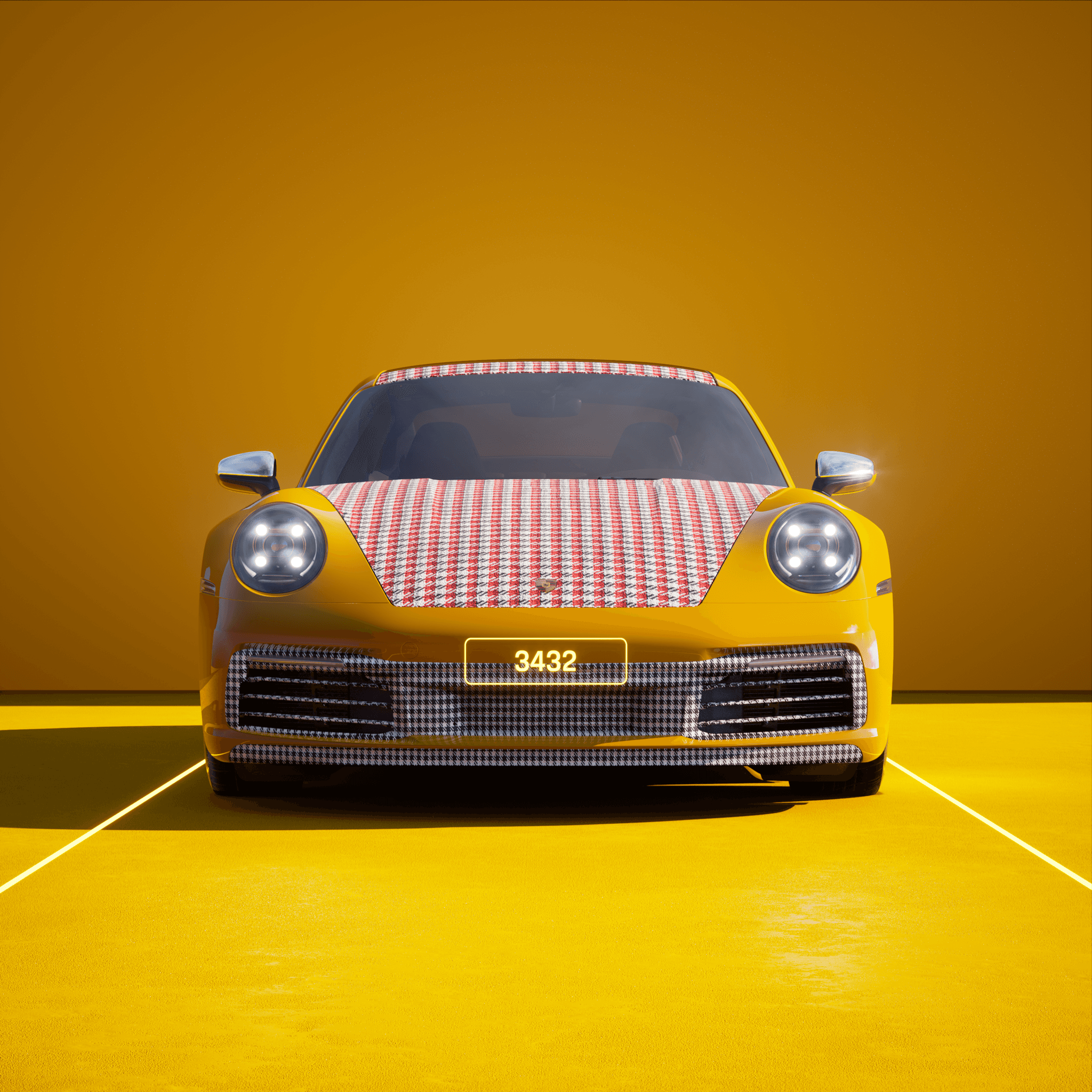The PORSCHΞ 911 3432 image in phase