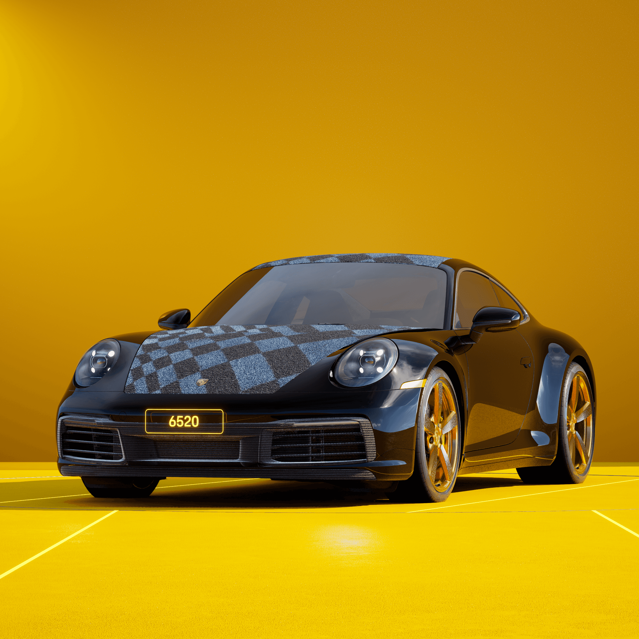 The PORSCHΞ 911 6520 image in phase